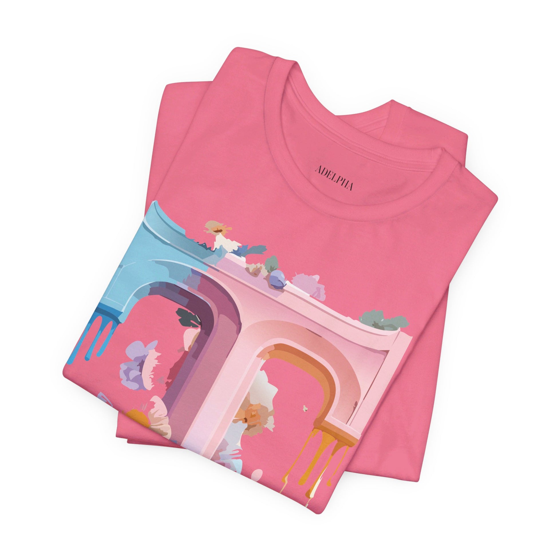Natural Cotton Tee Shirt - Letters Collection - T Printify
