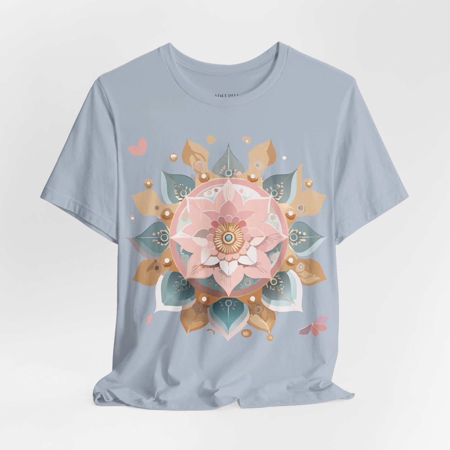 Natural Cotton Tee Shirt - Medallion Collection Printify