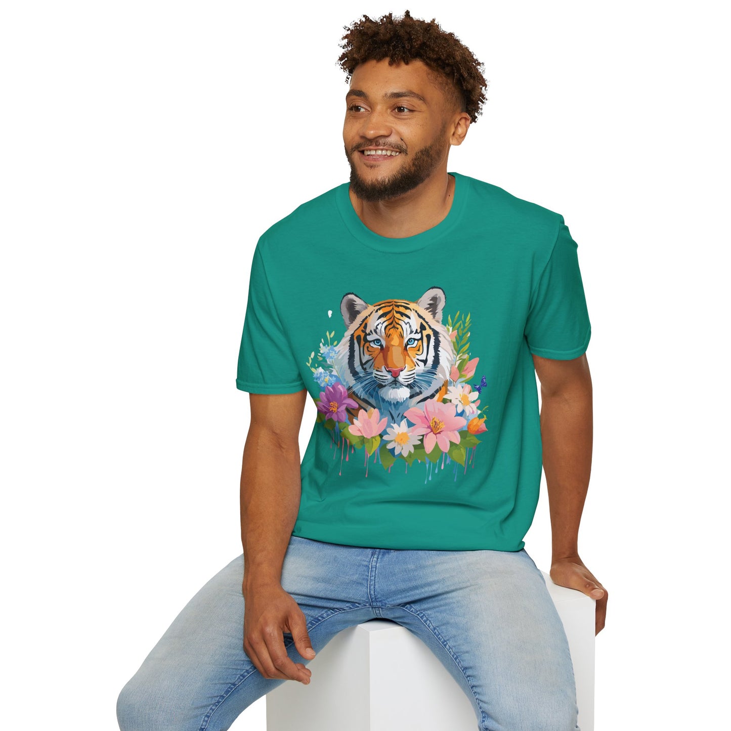 Tiger Shirt, Shirt with Tiger, Animal Tee, Shirt with Animals