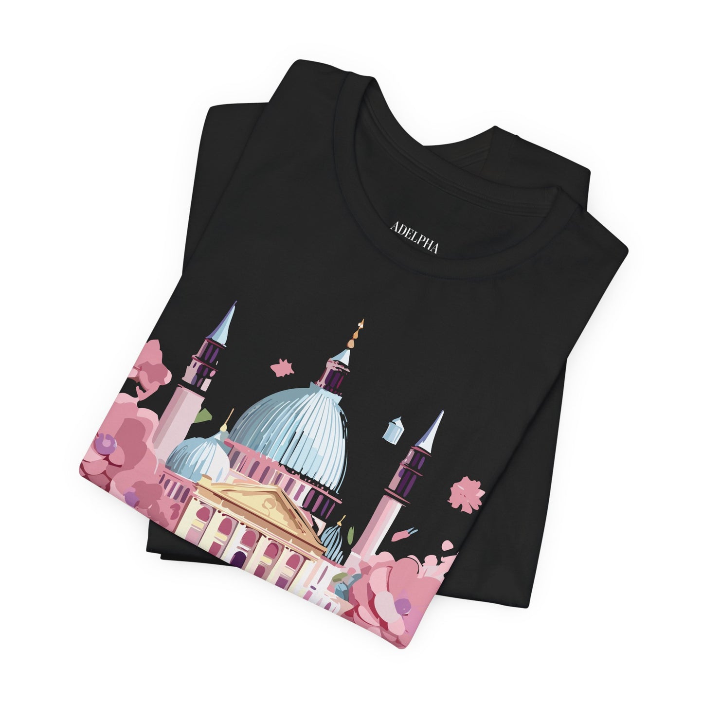 Natural Cotton Tee Shirt - Beautiful Places Collection - Venice Printify