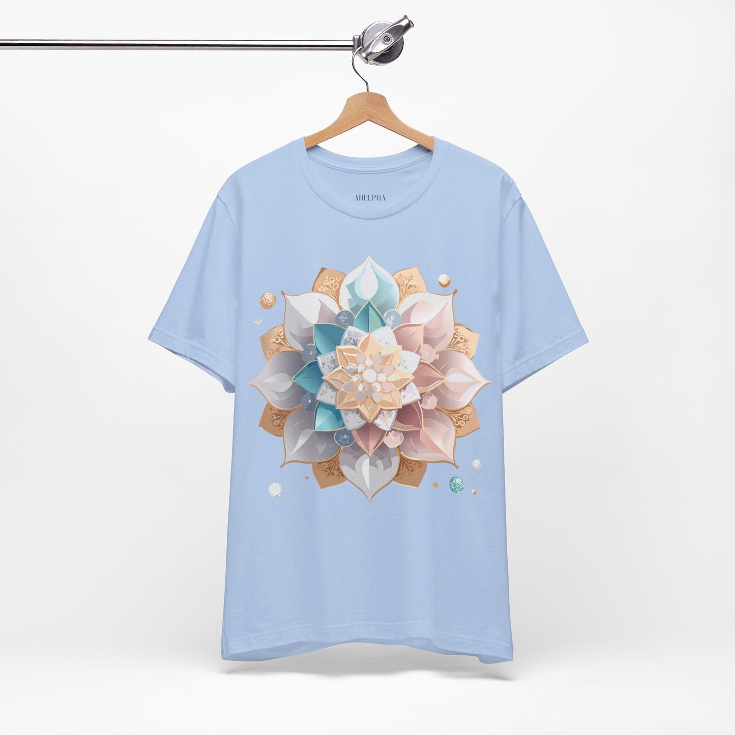 Natural Cotton Tee Shirt - Medallion Collection Printify