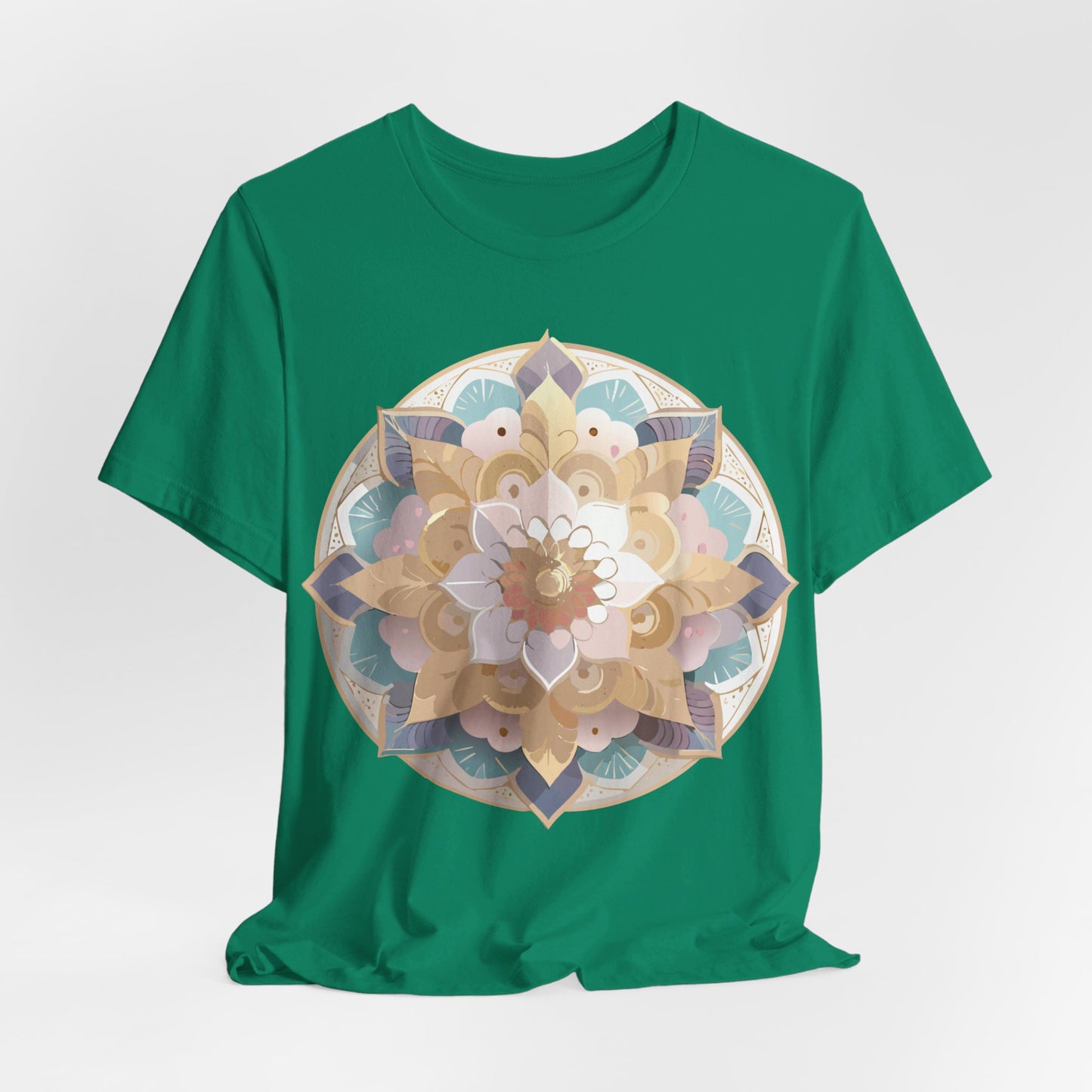 Natural Cotton Tee Shirt - Medallion Collection Printify