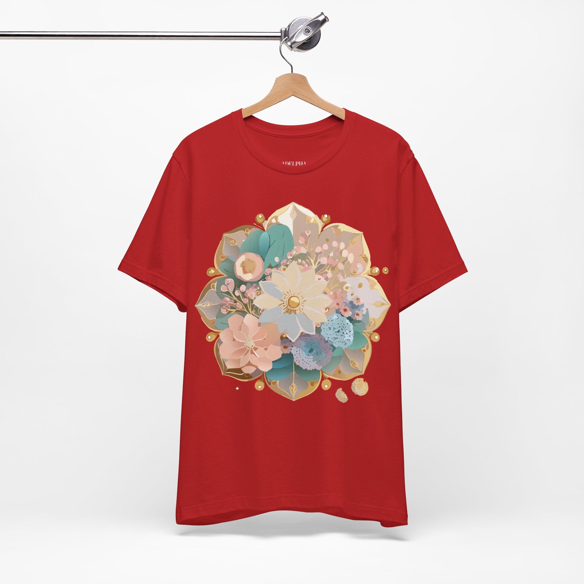 Natural Cotton Tee Shirt - Medallion Collection Printify
