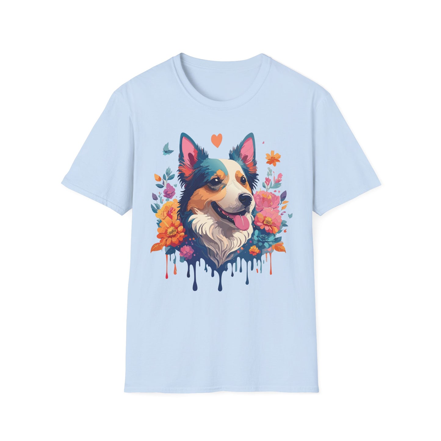 Dog Shirt, Shirt with Dog, Animal Tee, Shirt with Animals