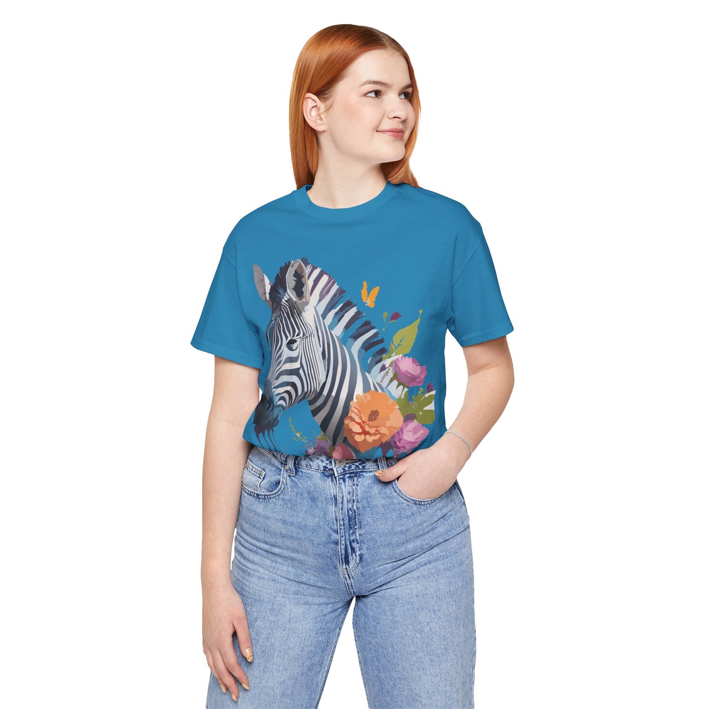 Shirt with Animals | Zebra Printify