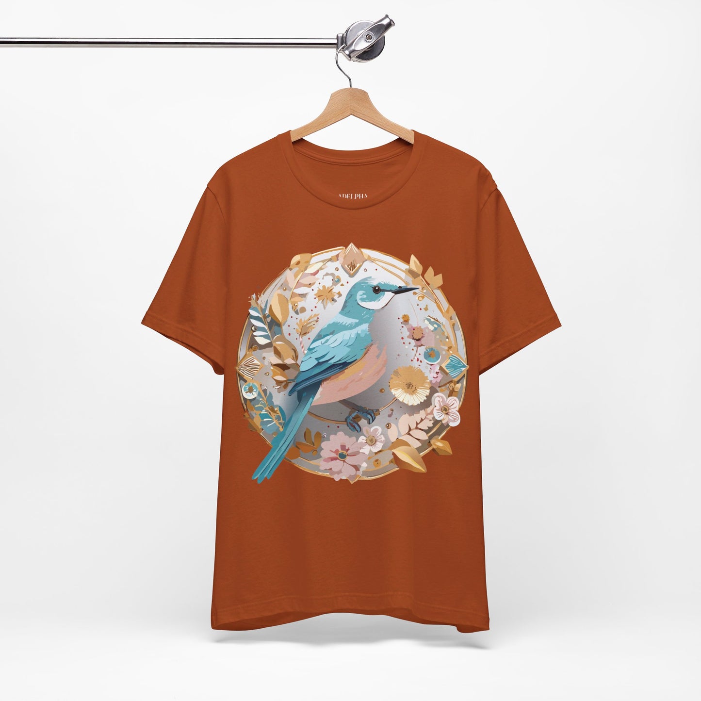 Natural Cotton Tee Shirt - Medallion Collection Printify