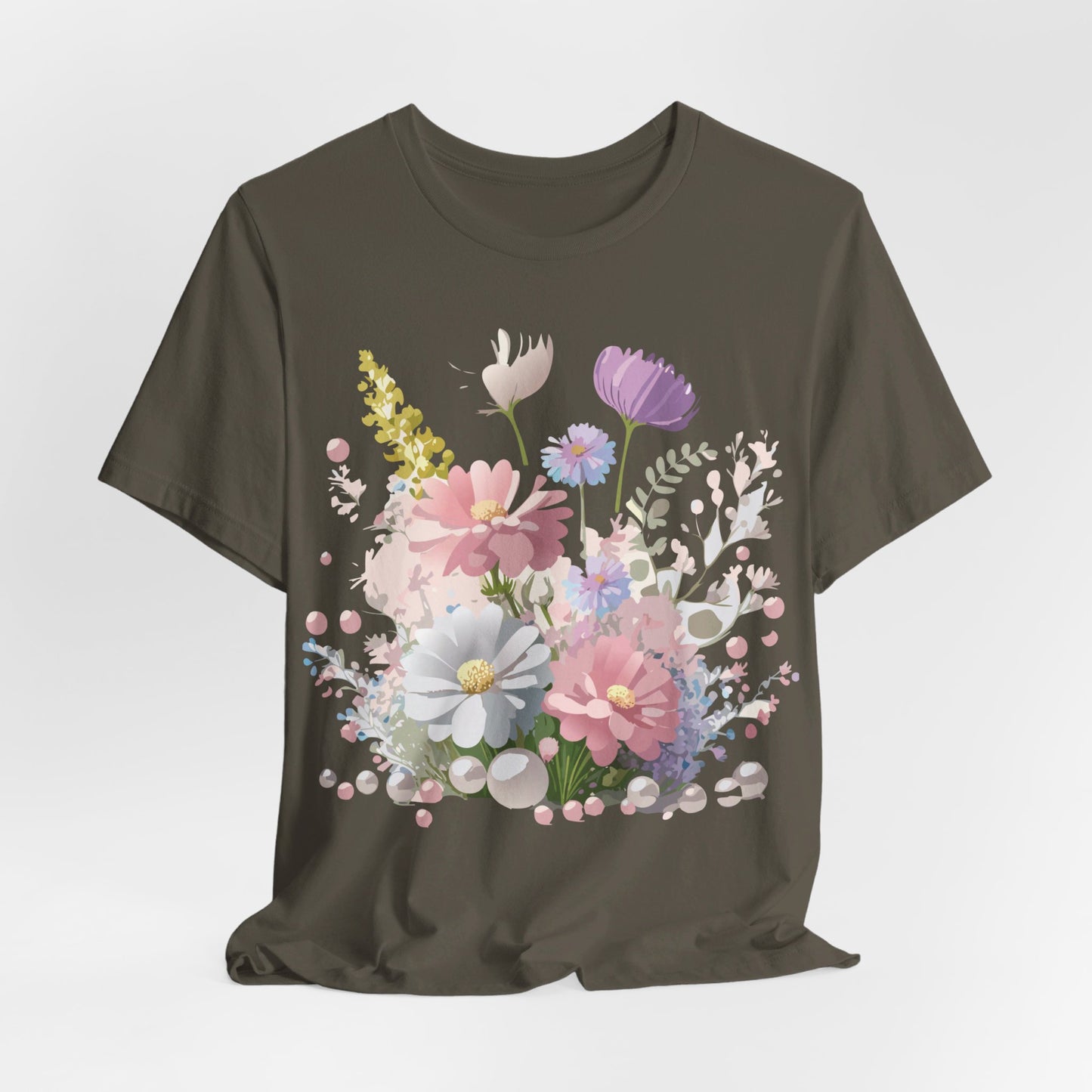 Shirt with Flowers | Floral shirt | Flowers shirt Printify
