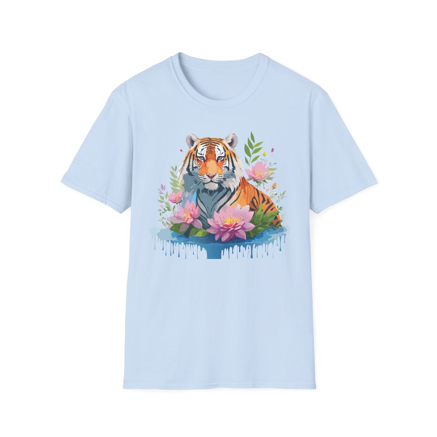 Tiger Shirt, Shirt with Tiger, Animal Tee, Shirt with Animals