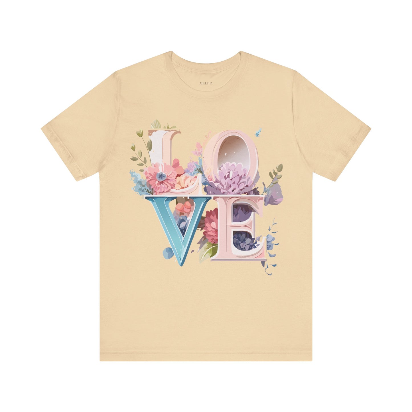 Natural Cotton Tee Shirt - Love story Collection Printify