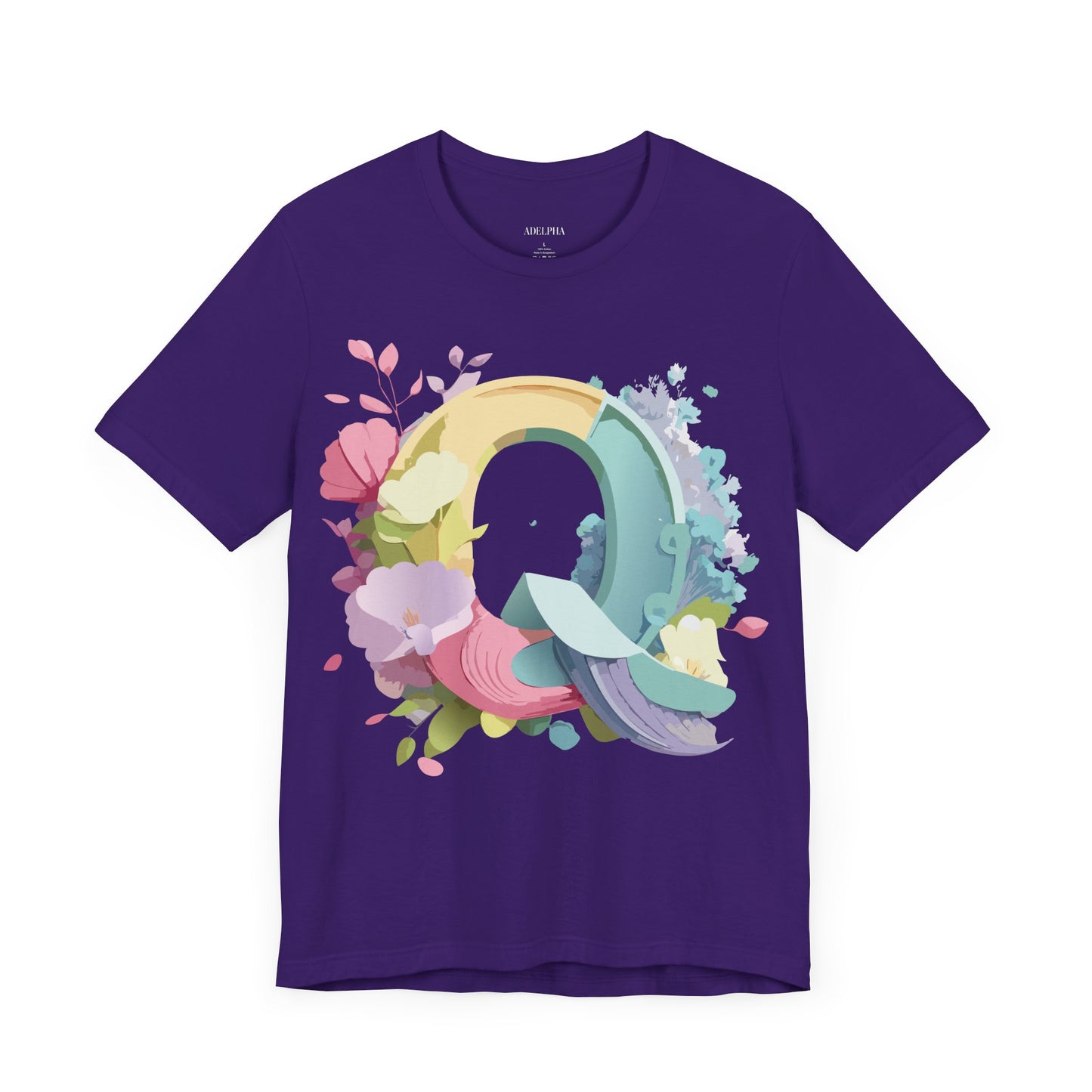 Letter Shirt, Letter Q Shirt - ADELPHA
