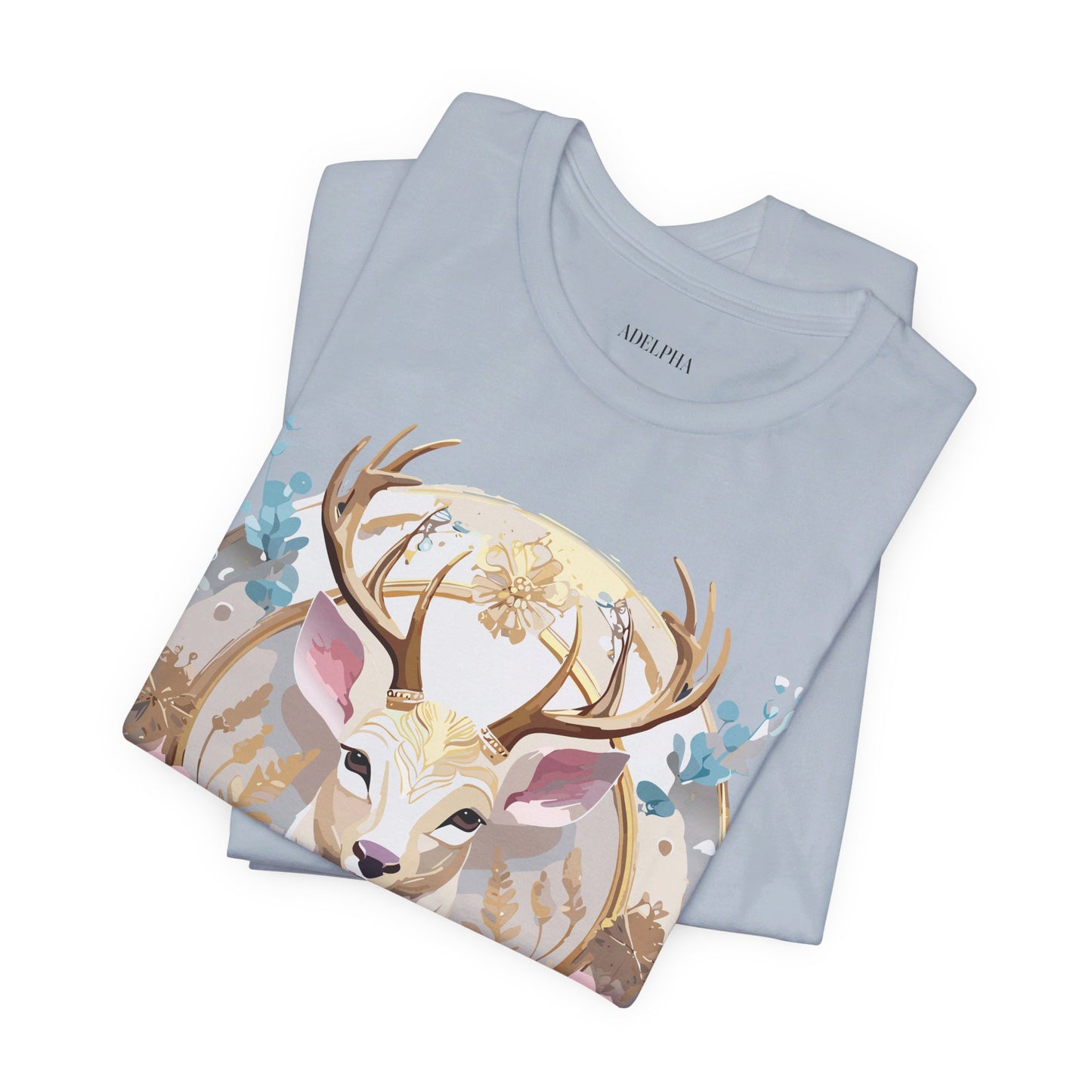 Natural Cotton Tee Shirt - Medallion Collection Printify