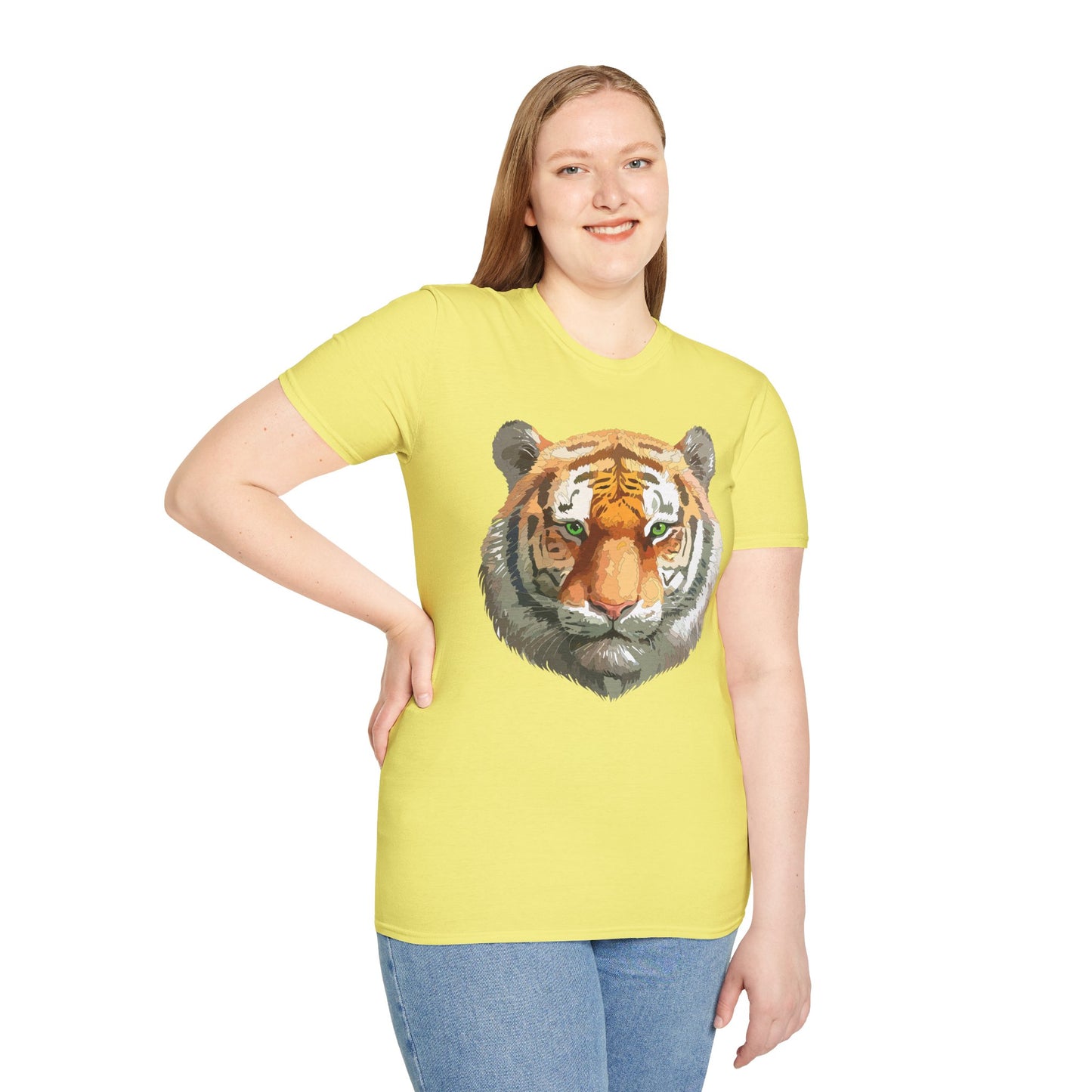 Tiger Shirt, Shirt with Tiger, Animal Tee, Shirt with Animals