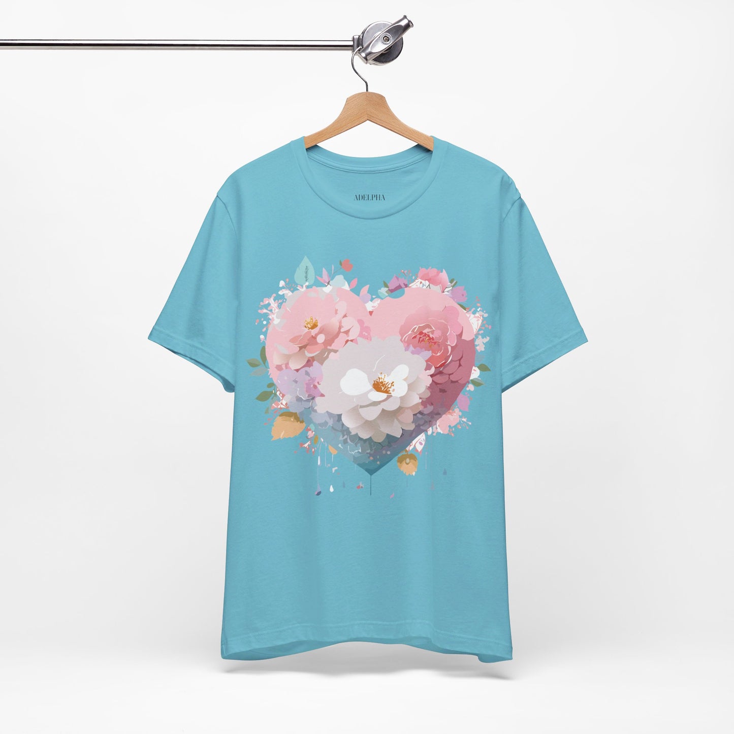 Natural Cotton Tee Shirt - Love story Collection Printify