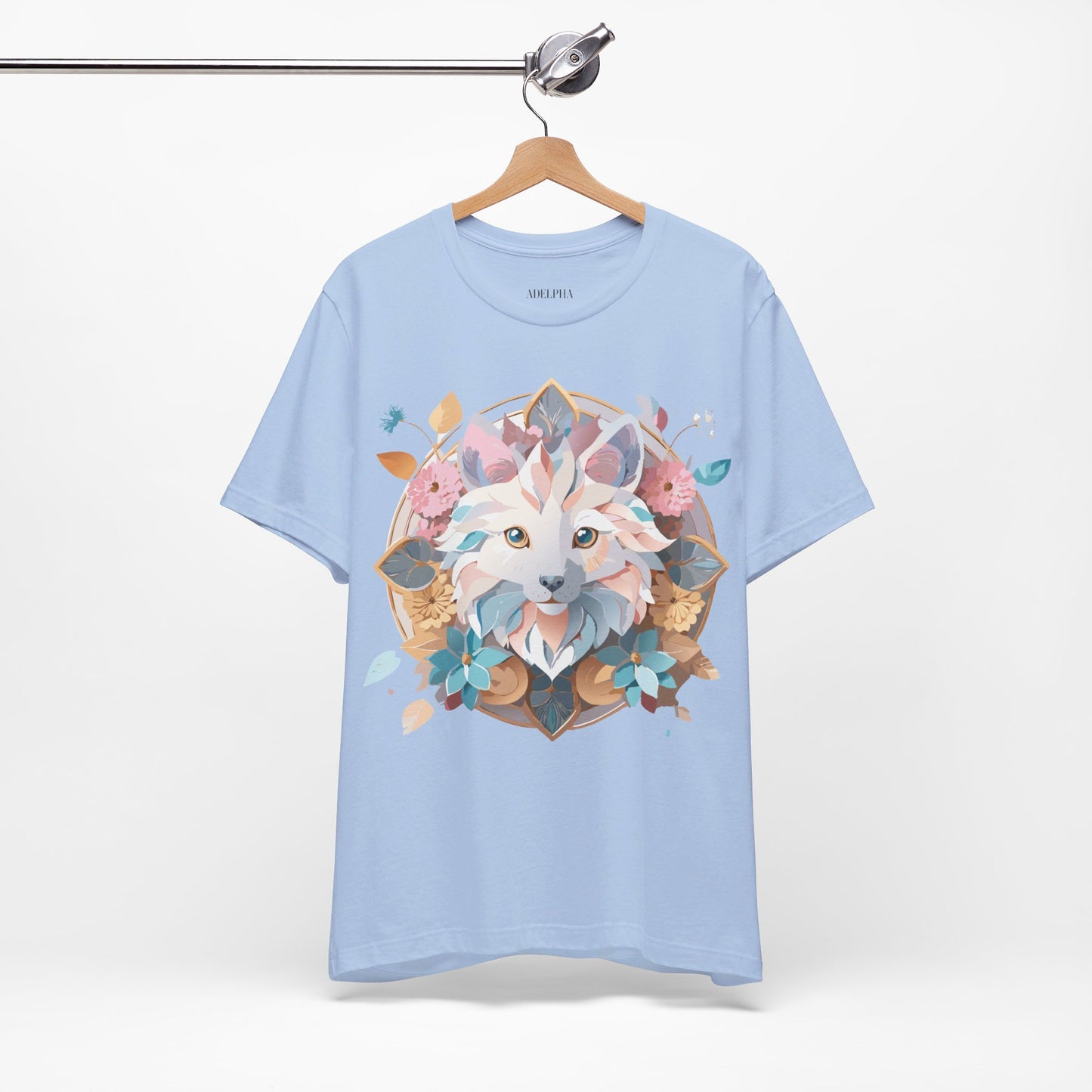 Natural Cotton Tee Shirt - Medallion Collection Printify