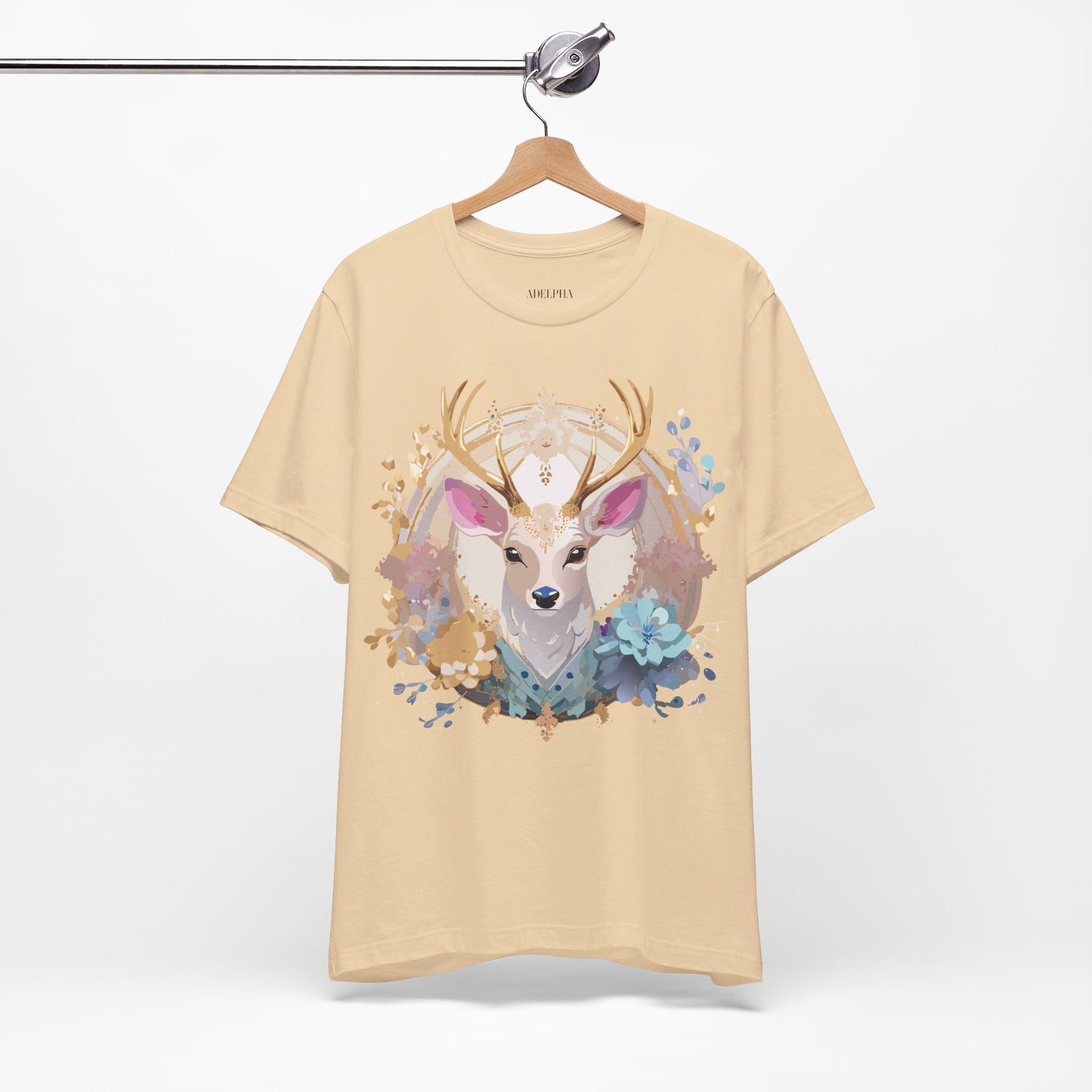 Natural Cotton Tee Shirt - Medallion Collection Printify
