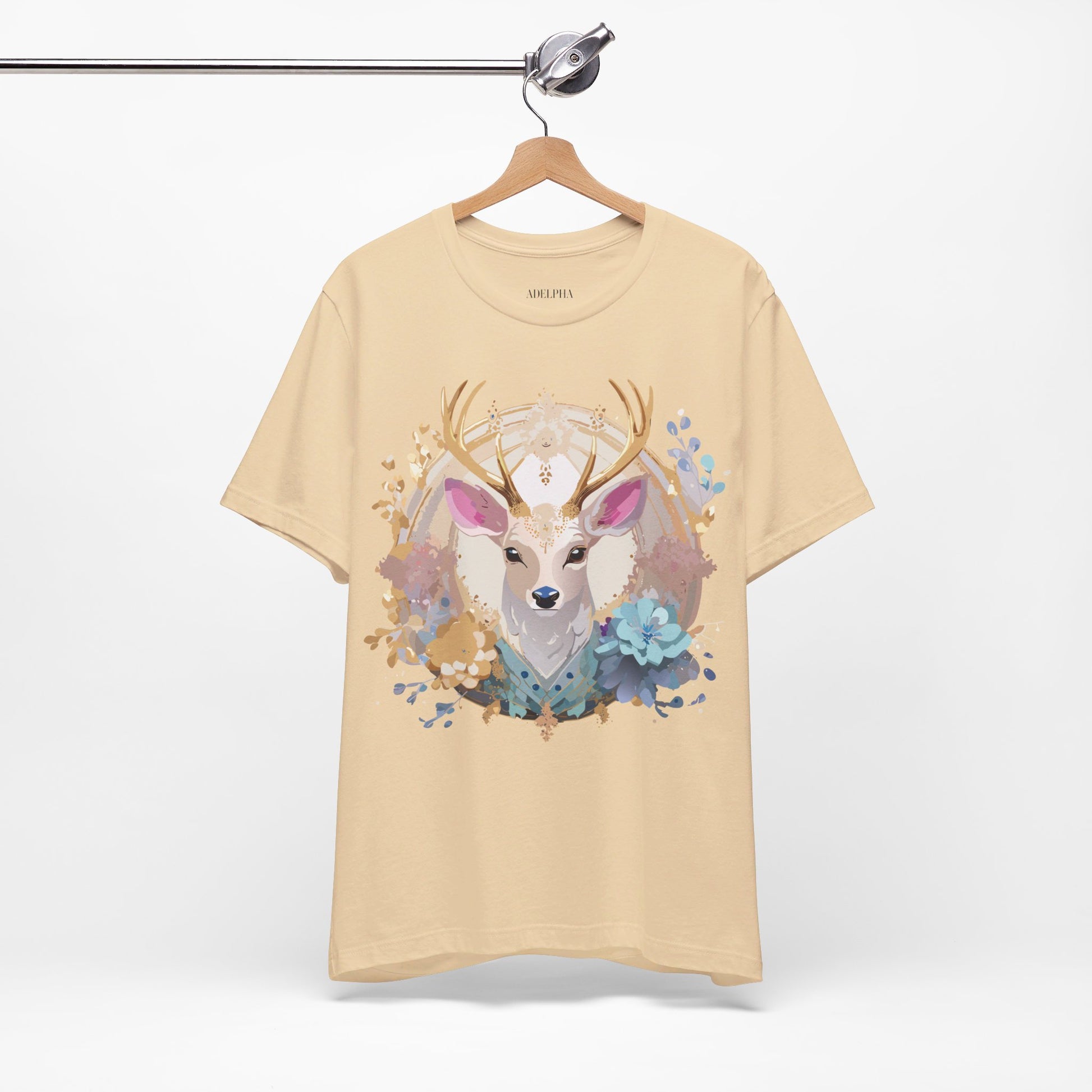 Natural Cotton Tee Shirt - Medallion Collection Printify
