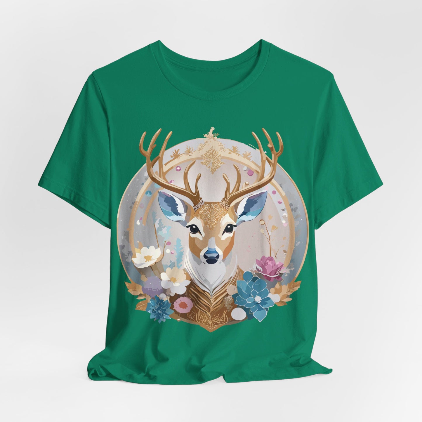 Natural Cotton Tee Shirt - Medallion Collection Printify