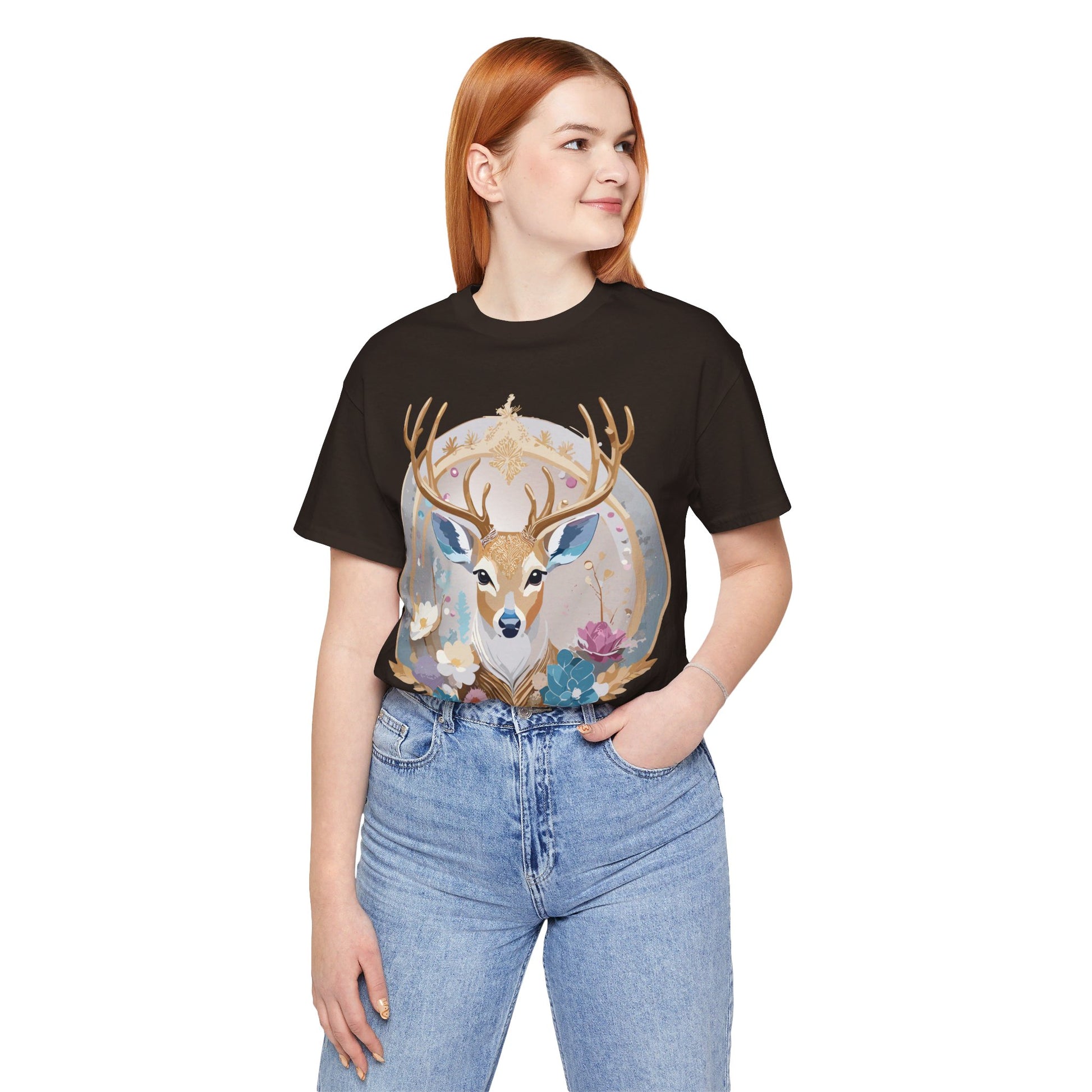 Natural Cotton Tee Shirt - Medallion Collection Printify
