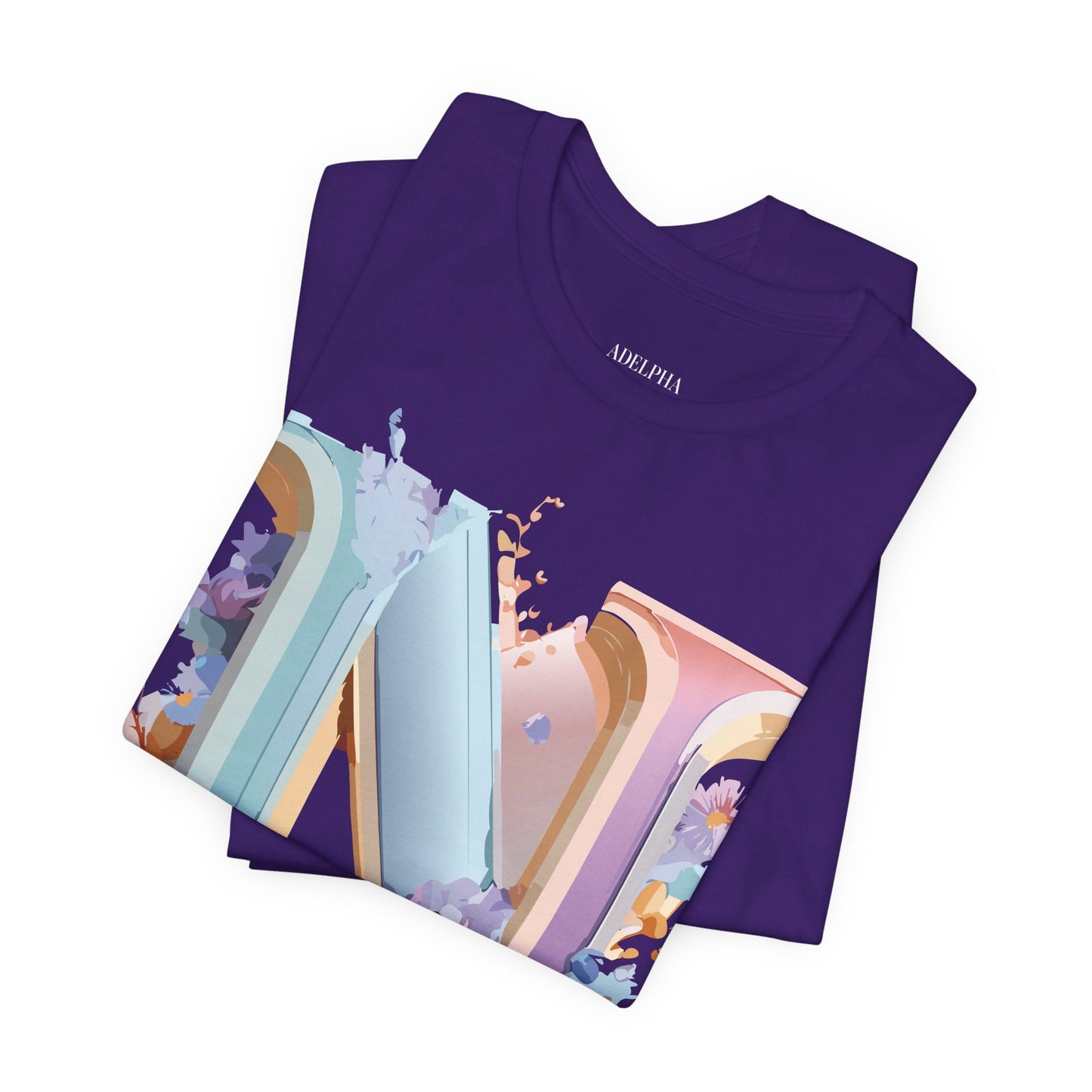 Natural Cotton Tee Shirt - Letters Collection - N Printify