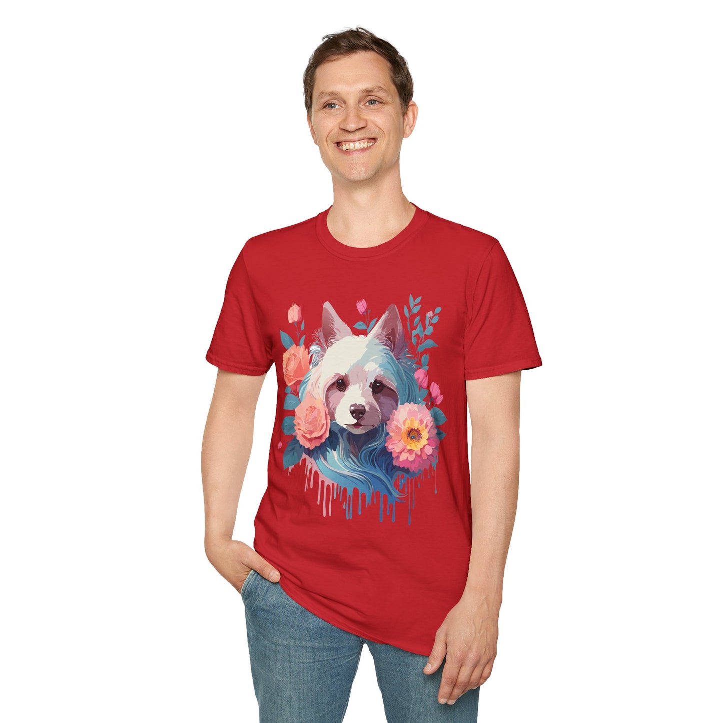 Dog Shirt, Shirt with Dog, Animal Tee, Shirt with Animals