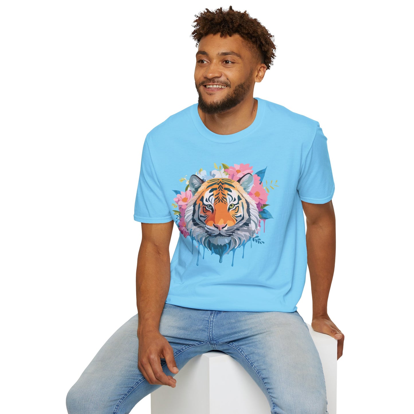 Tiger Shirt, Shirt with Tiger, Animal Tee, Shirt with Animals