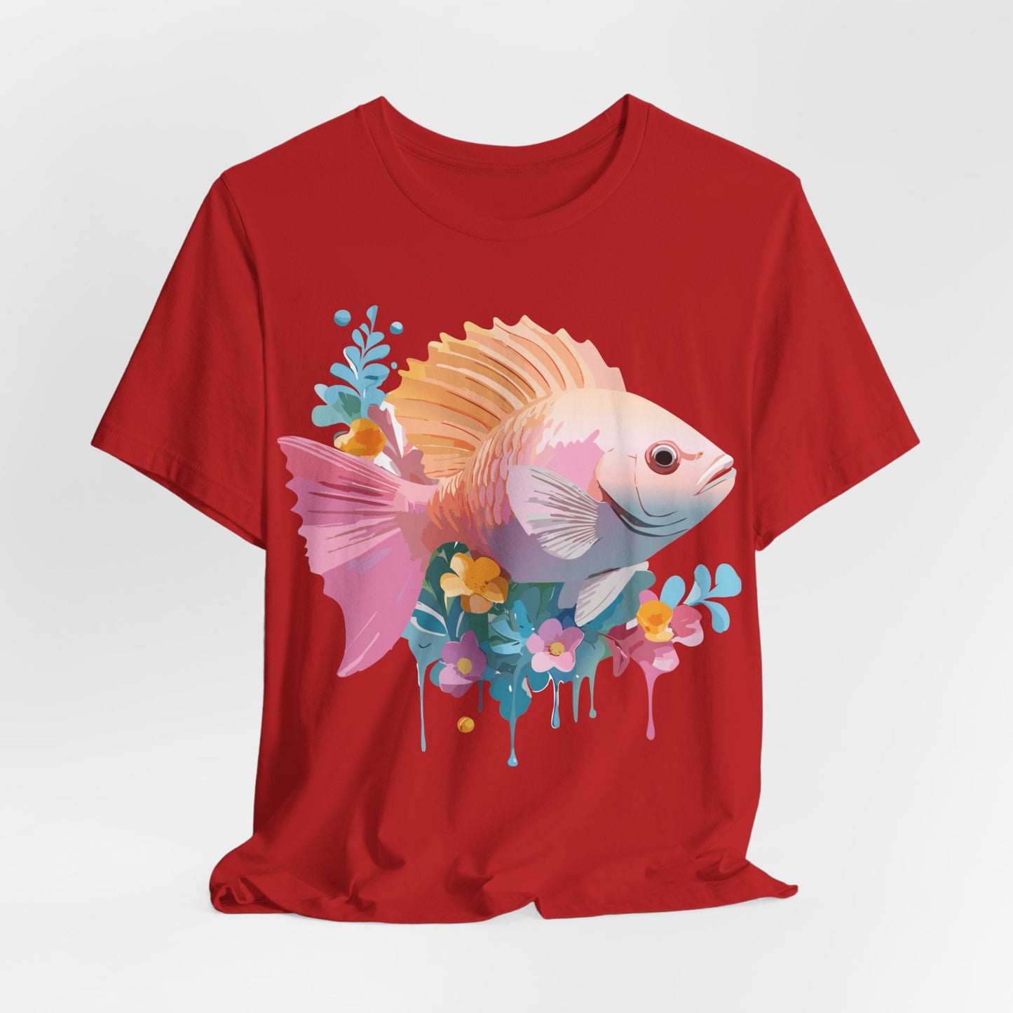 Shirt with Animals | Fish Printify