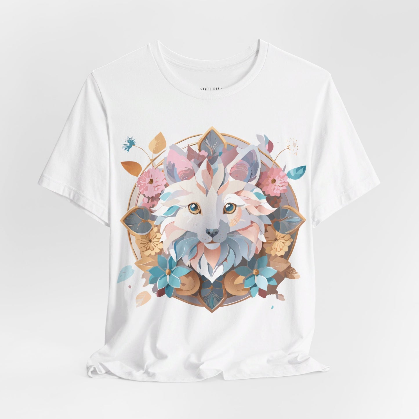 Natural Cotton Tee Shirt - Medallion Collection Printify