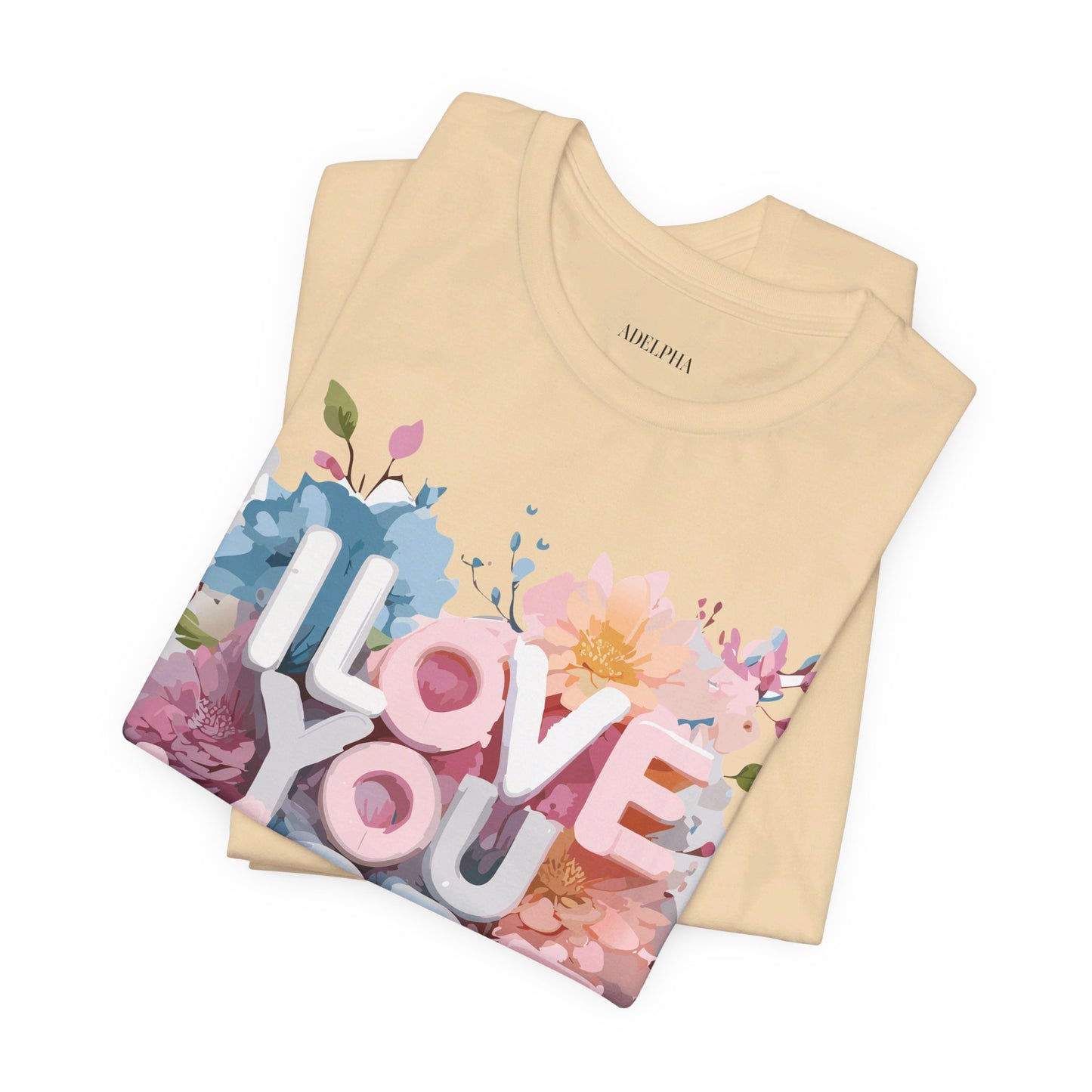 Natural Cotton Tee Shirt - Love story Collection Printify