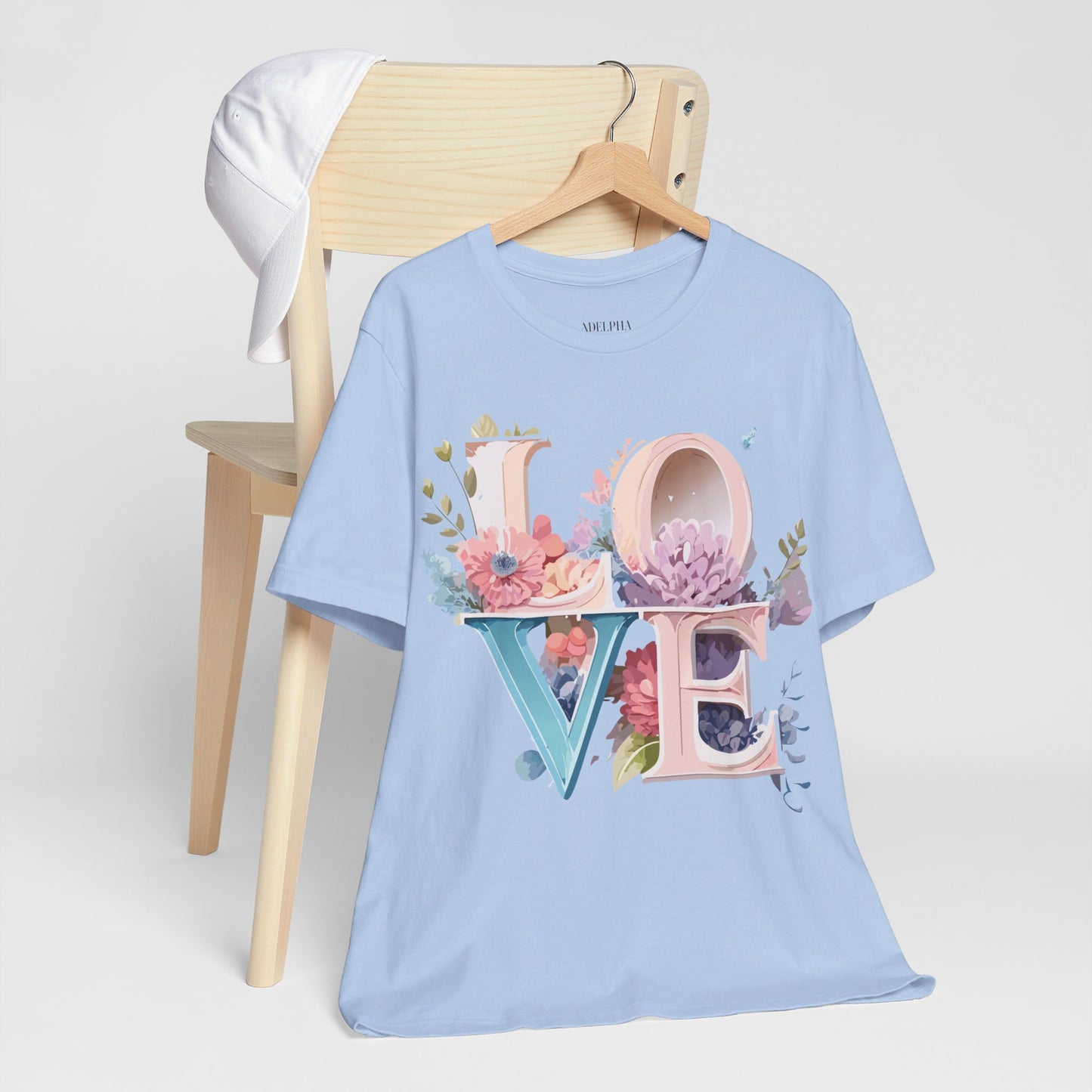 Natural Cotton Tee Shirt - Love story Collection Printify