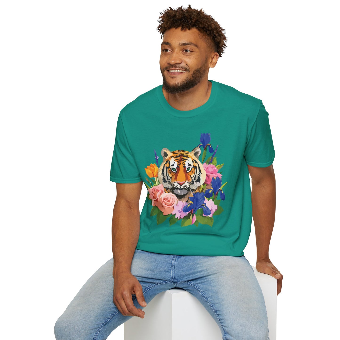 Tiger Shirt, Shirt with Tiger, Animal Tee, Shirt with Animals