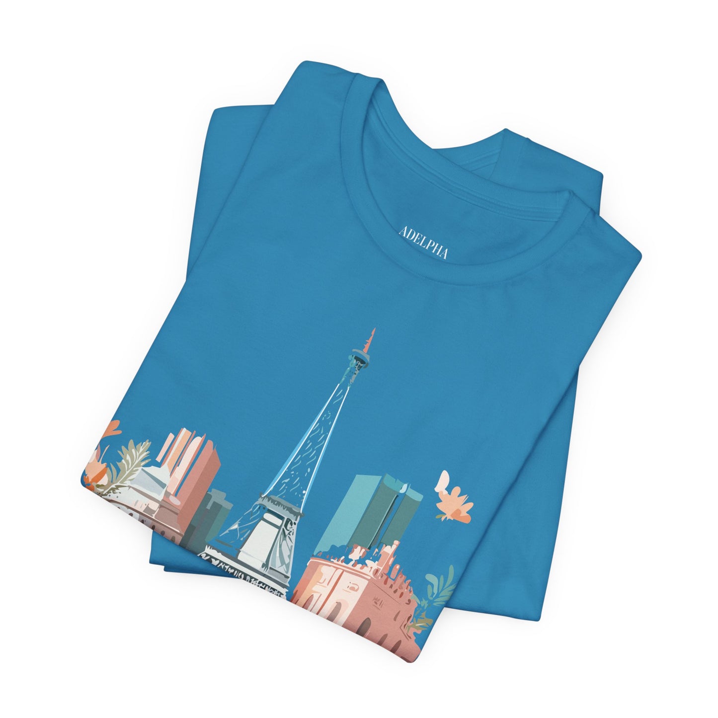 Tourist Shirt, Shirt with Paris - ADELPHA