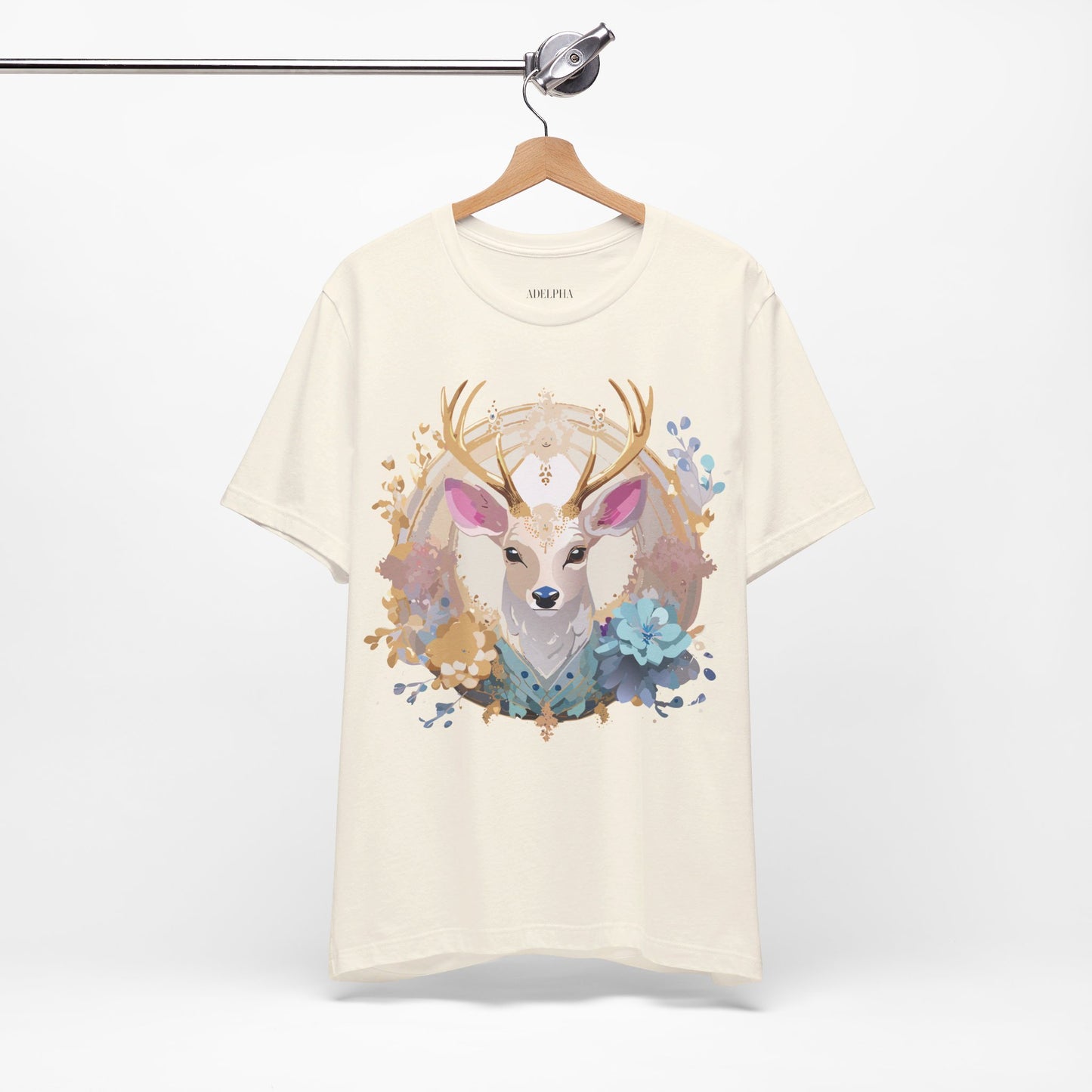 Natural Cotton Tee Shirt - Medallion Collection Printify