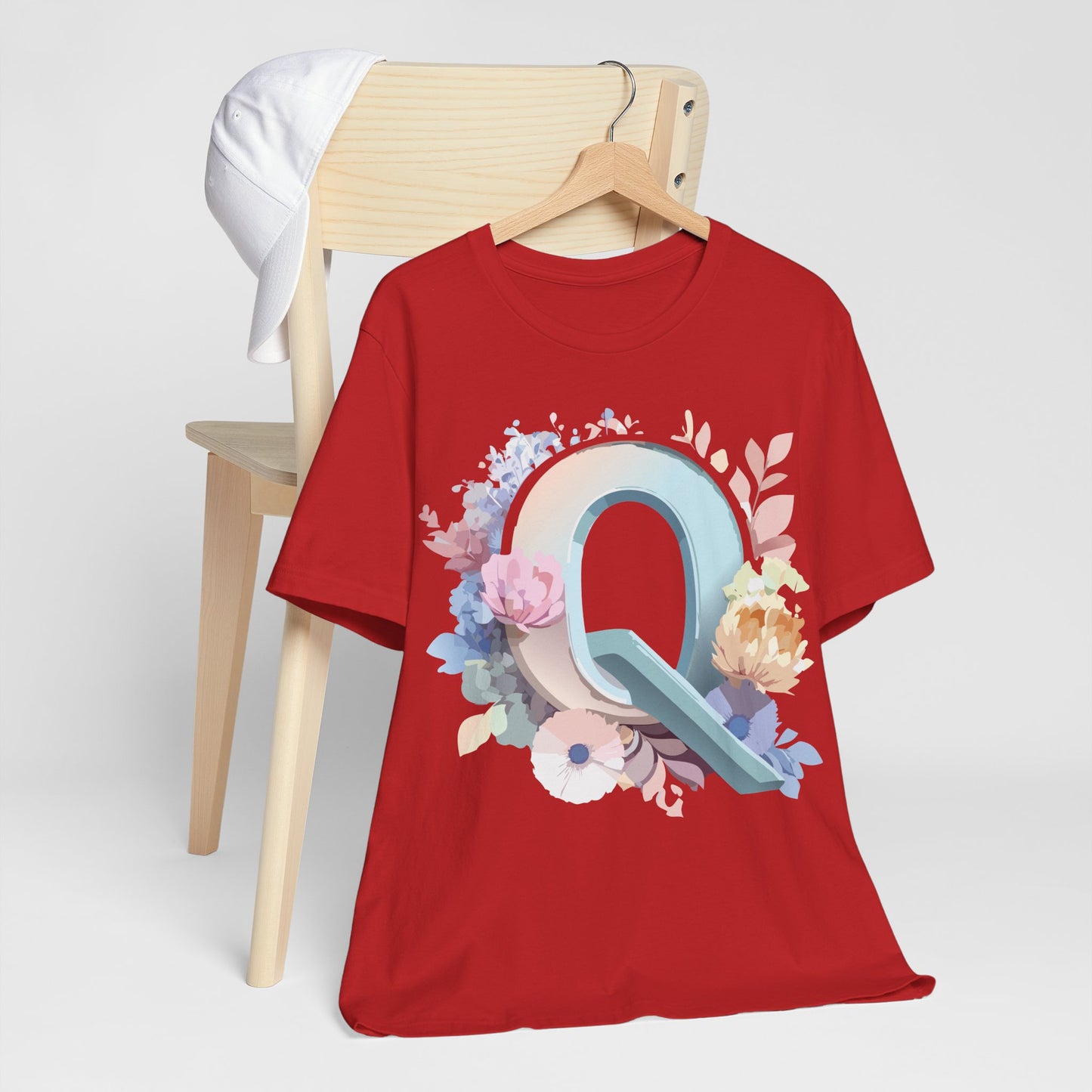 Letter Shirt, Letter Q Shirt - ADELPHA
