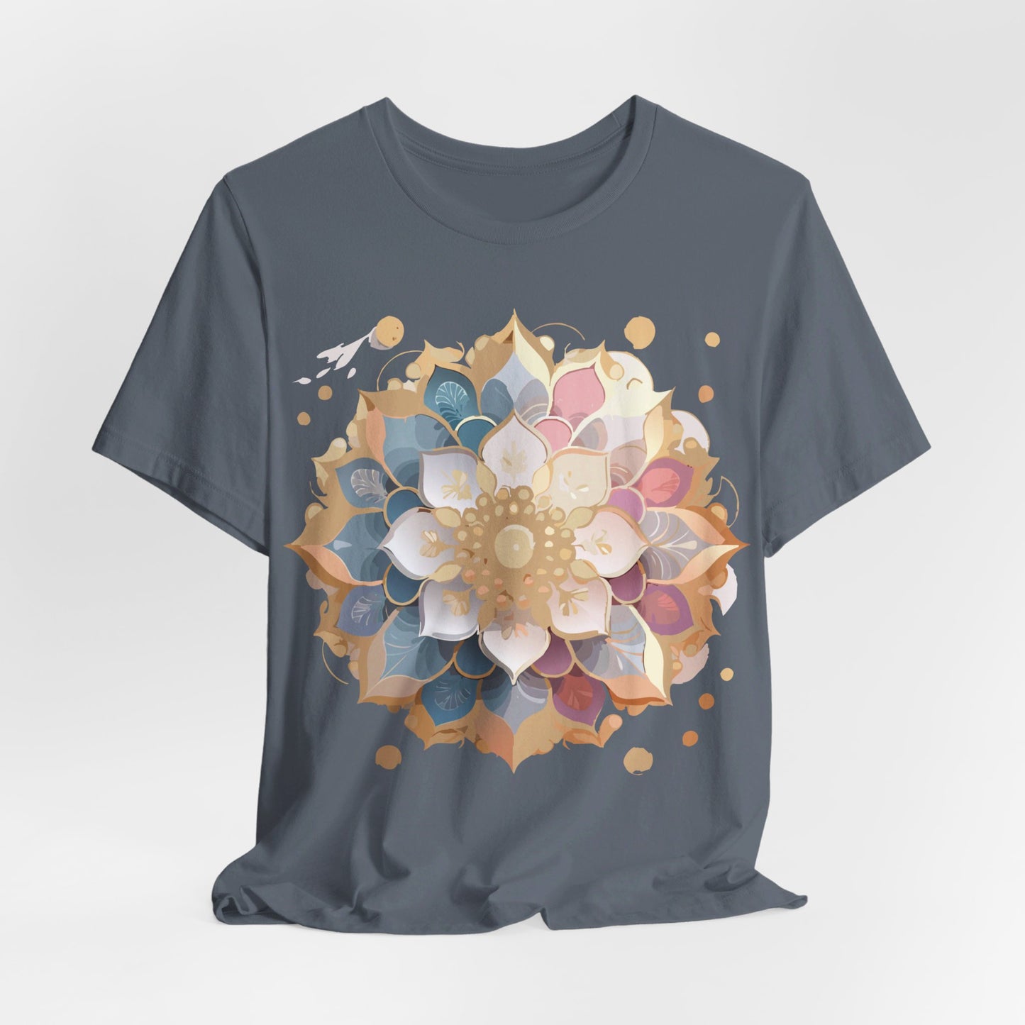 Natural Cotton Tee Shirt - Medallion Collection Printify
