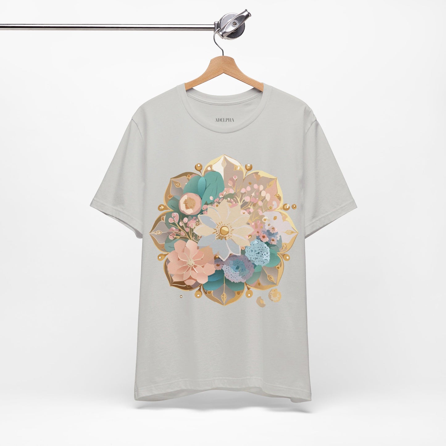 Natural Cotton Tee Shirt - Medallion Collection Printify