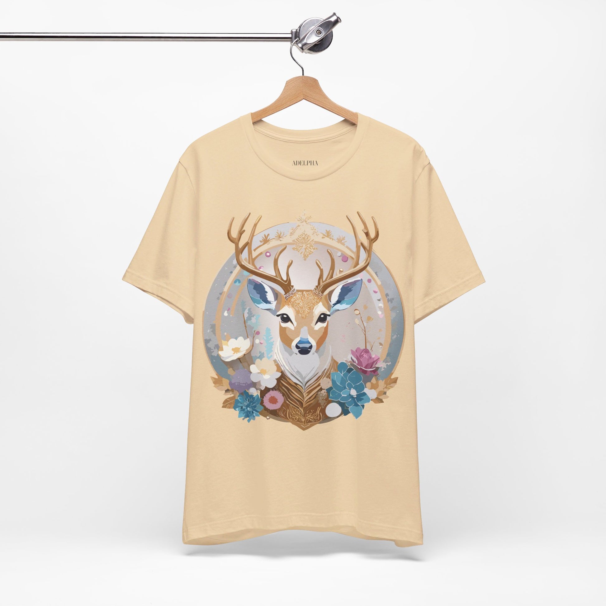 Natural Cotton Tee Shirt - Medallion Collection Printify
