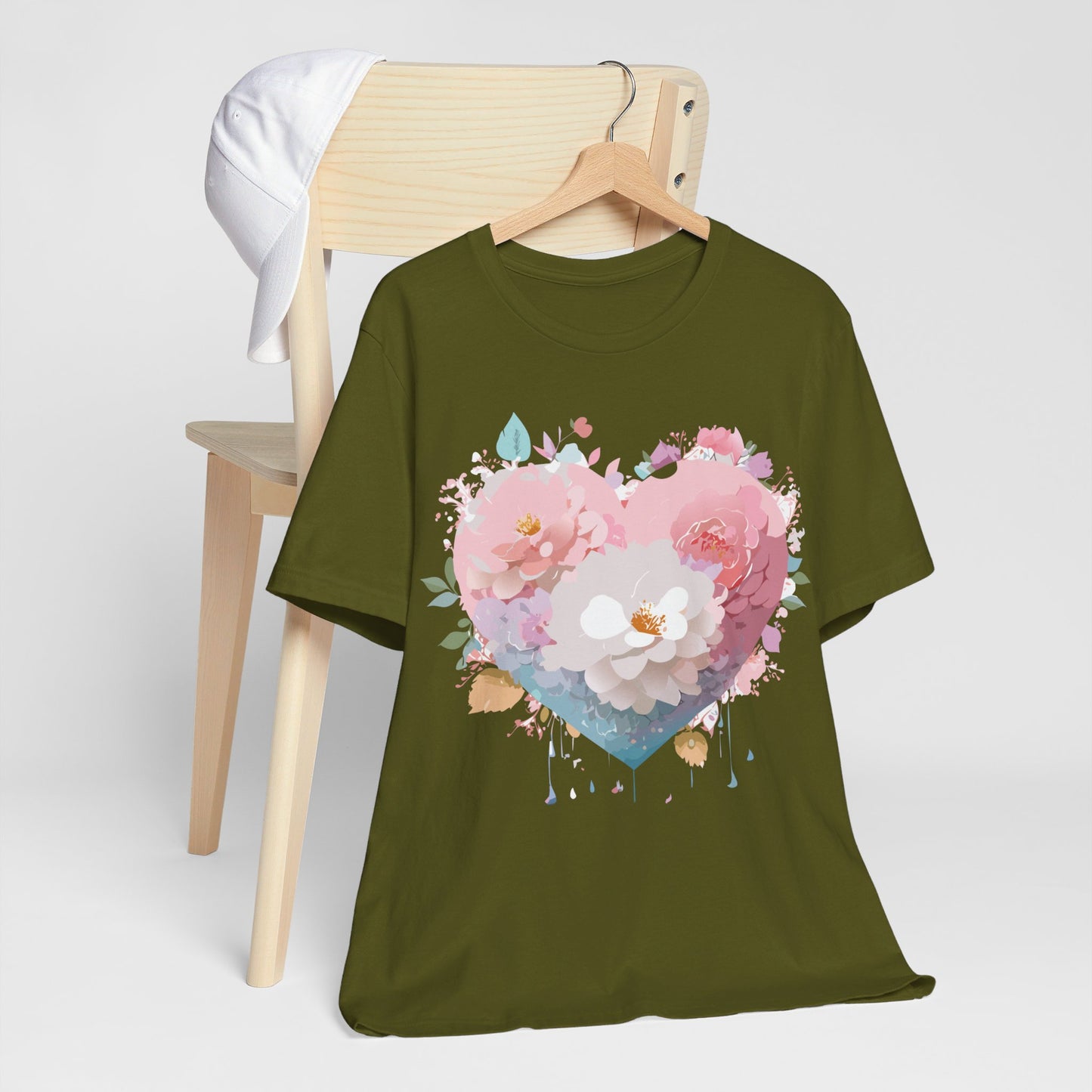 Natural Cotton Tee Shirt - Love Story Collection Printify