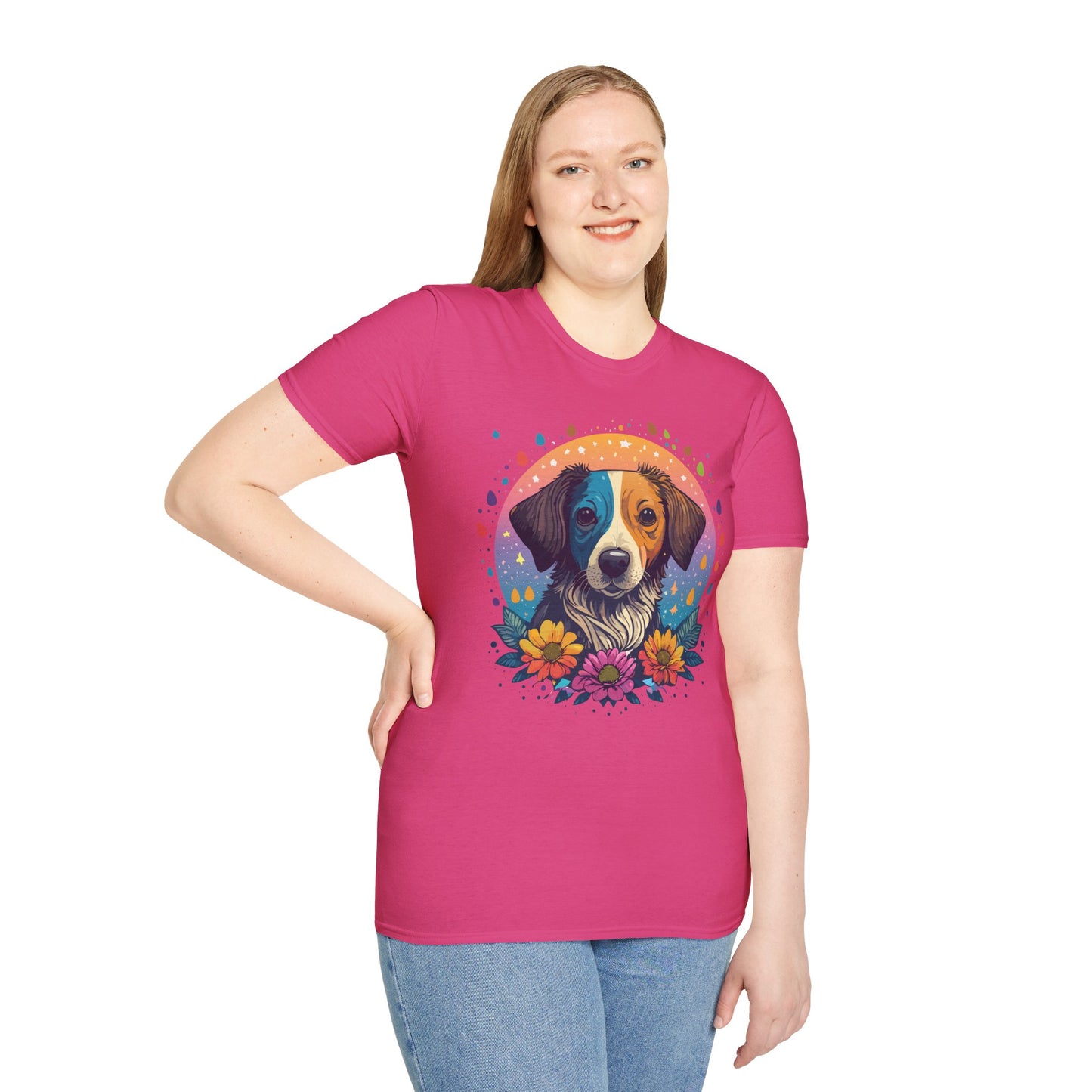 Dog Shirt, Shirt with Dog, Animal Tee, Shirt with Animals