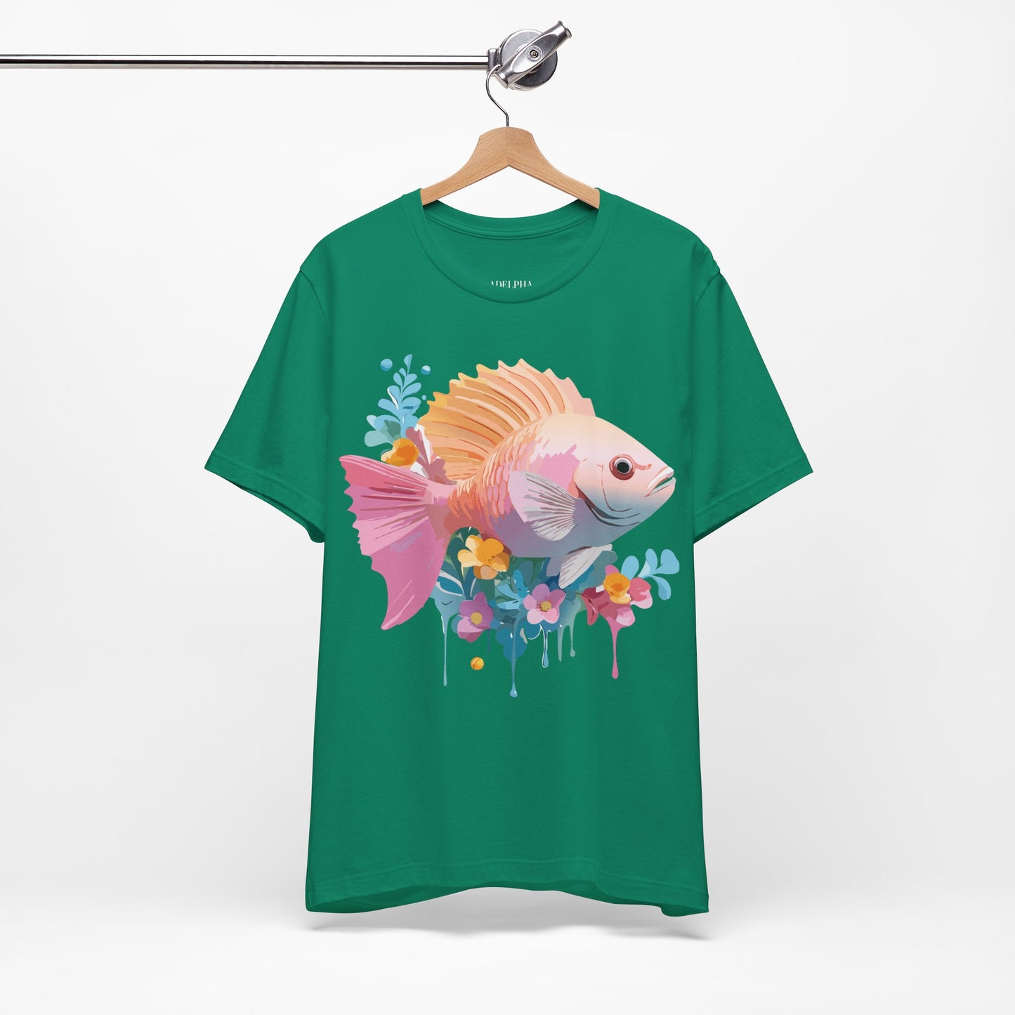 Shirt with Animals | Fish Printify