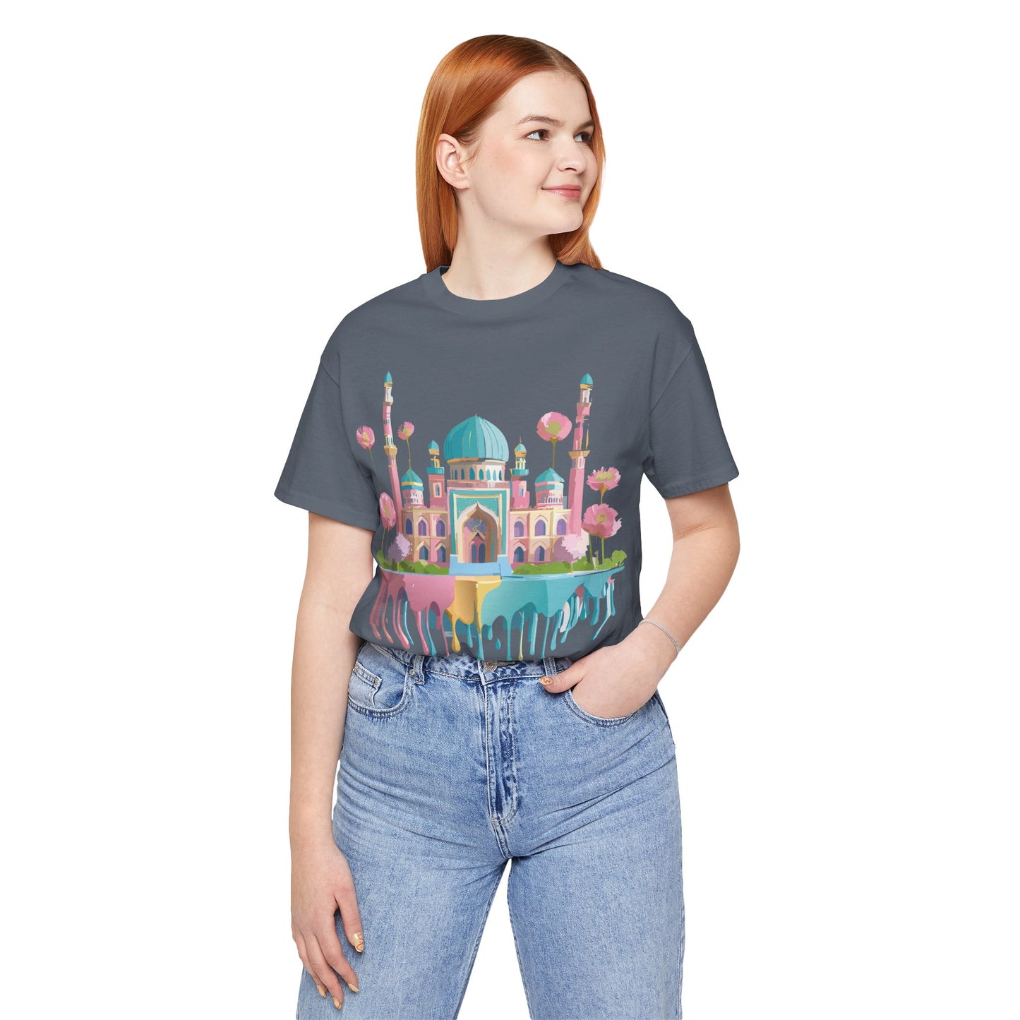 Natural Cotton Tee Shirt - Tashkent, Uzbekistan Printify