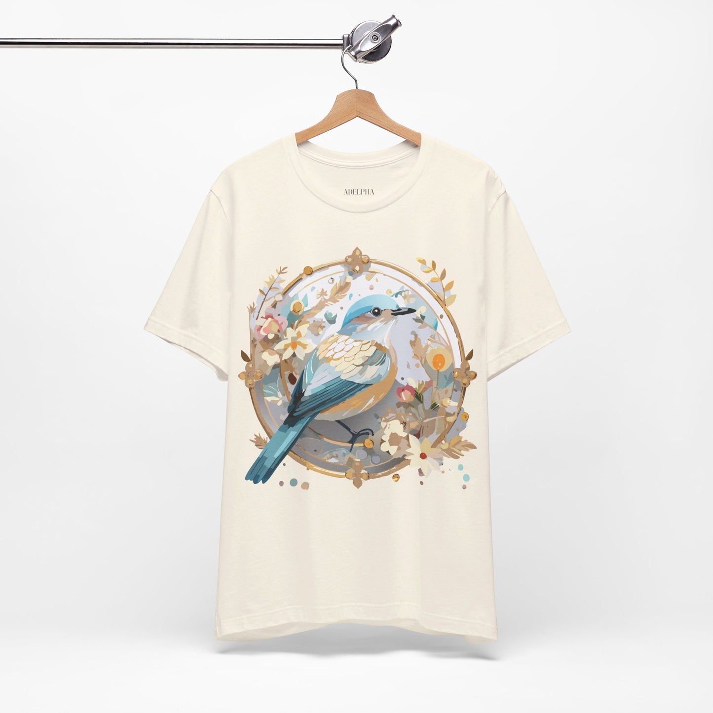 Natural Cotton Tee Shirt - Medallion Collection Printify