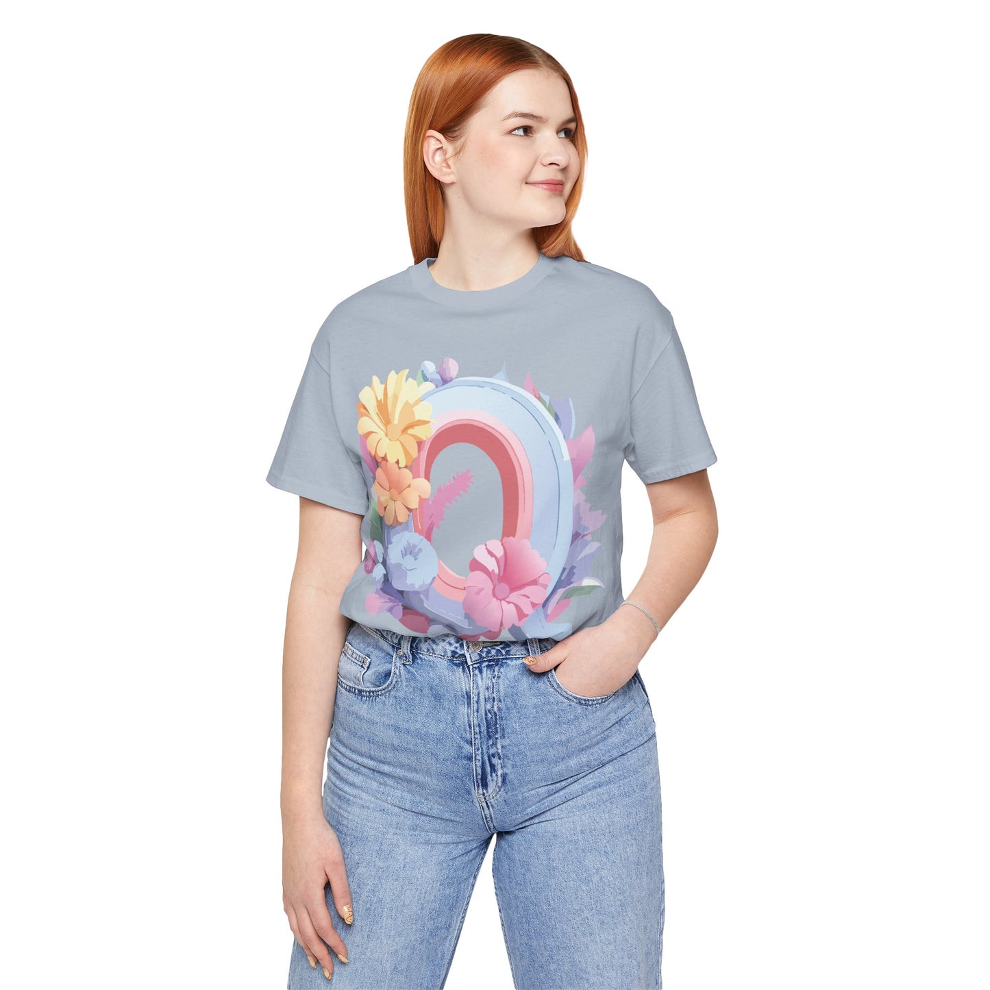 Letter Shirt, Letter Q Shirt - ADELPHA