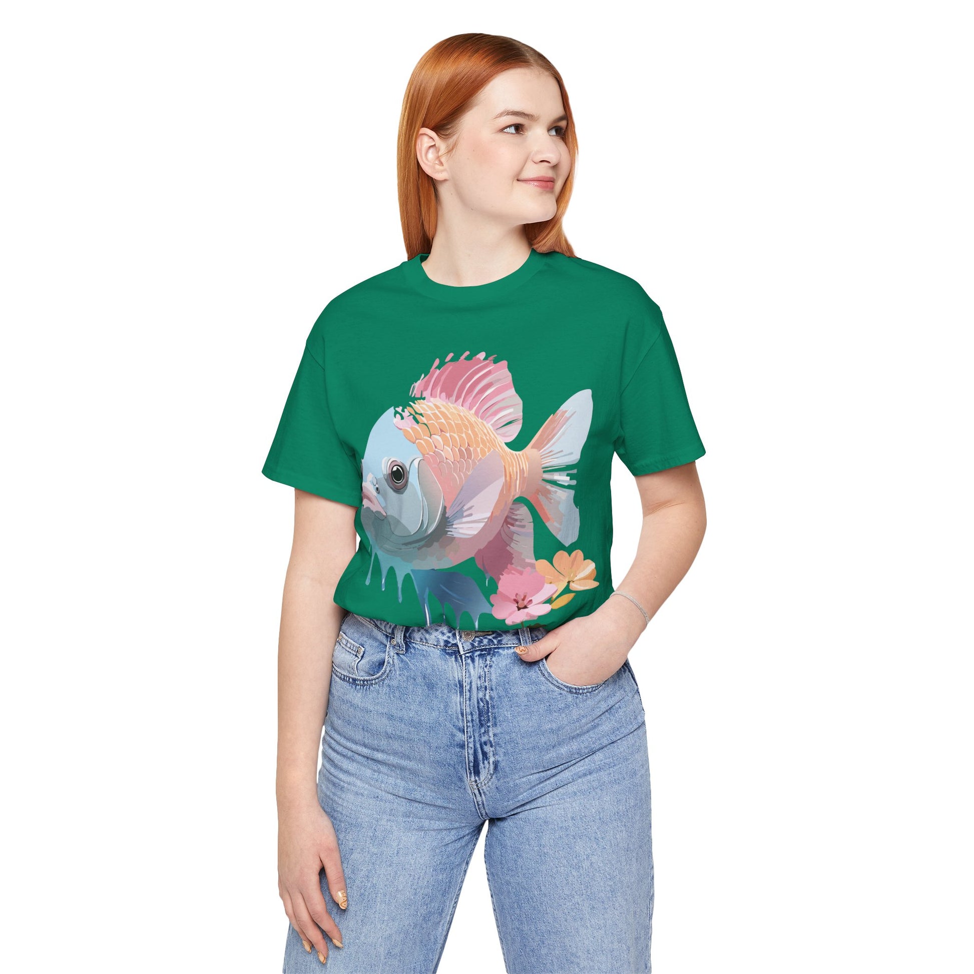 Shirt with Animals | Fish Printify