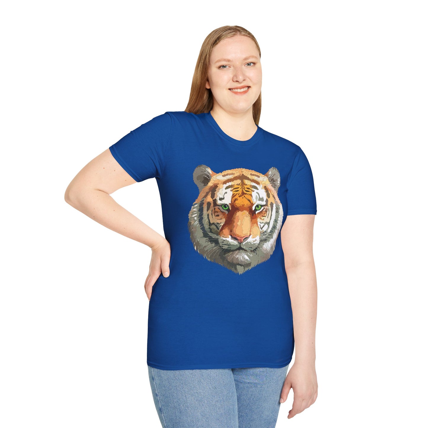 Tiger Shirt, Shirt with Tiger, Animal Tee, Shirt with Animals