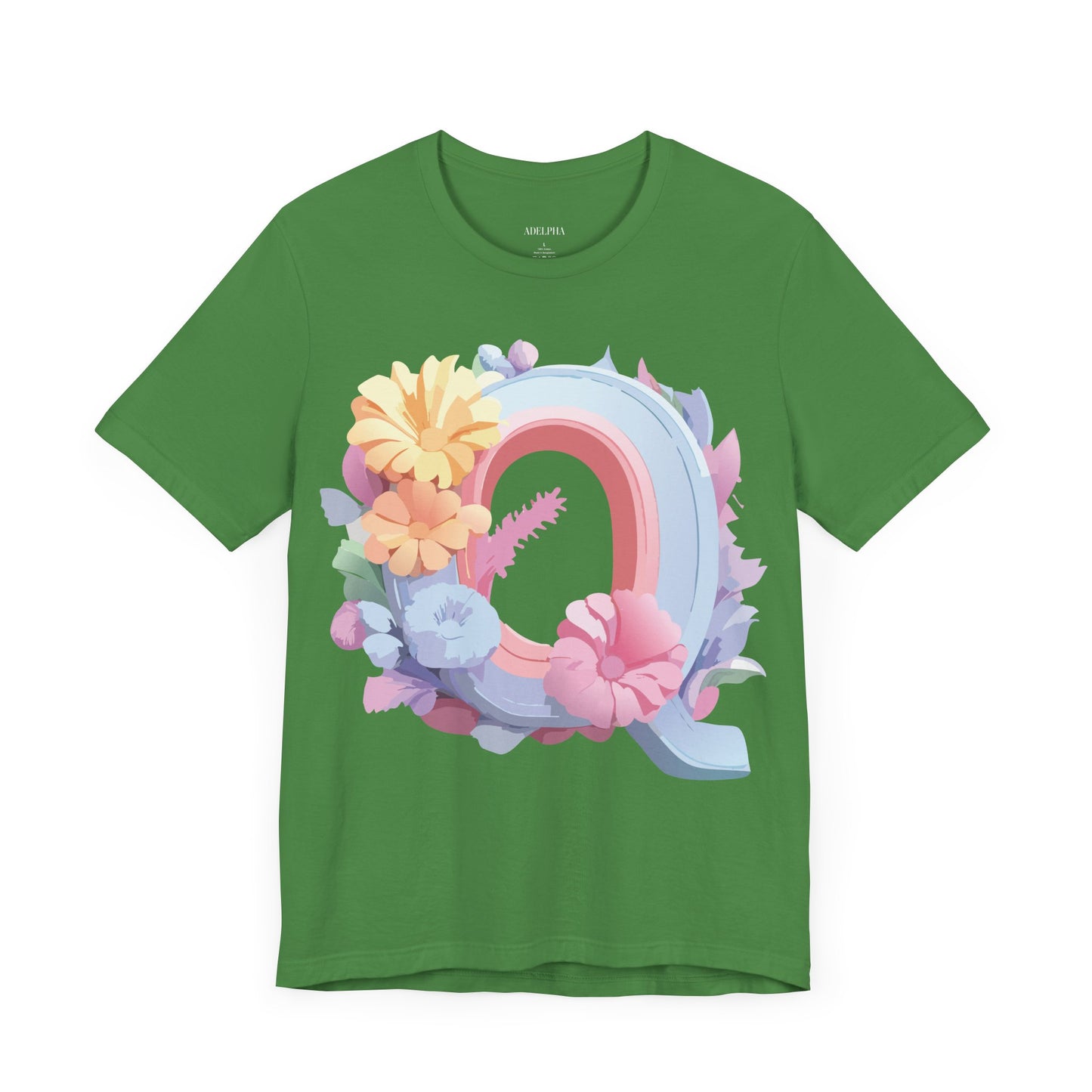 Letter Shirt, Letter Q Shirt - ADELPHA
