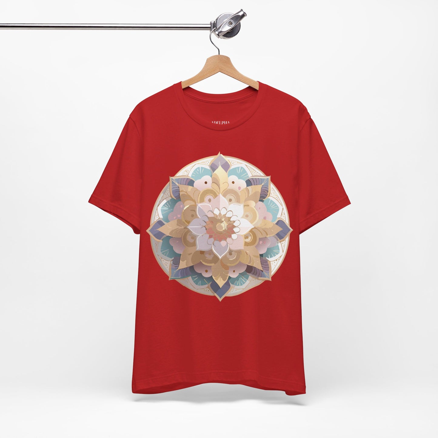 Natural Cotton Tee Shirt - Medallion Collection Printify