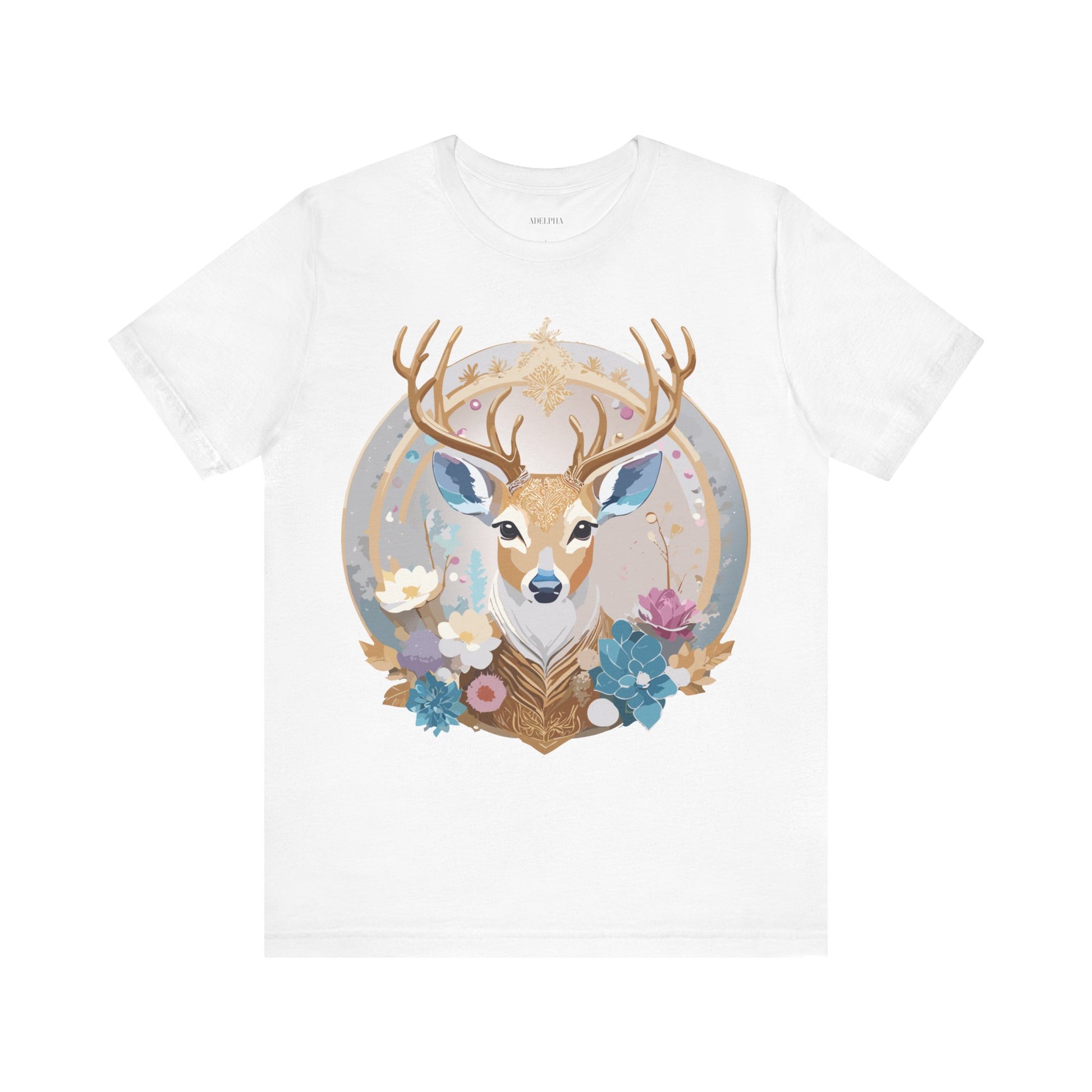 Natural Cotton Tee Shirt - Medallion Collection Printify