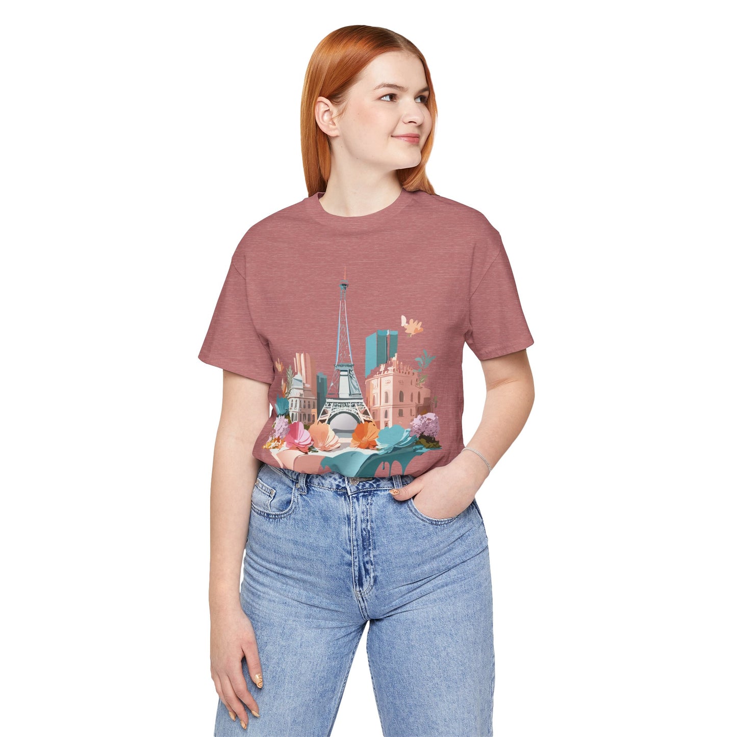 Tourist Shirt, Shirt with Paris - ADELPHA