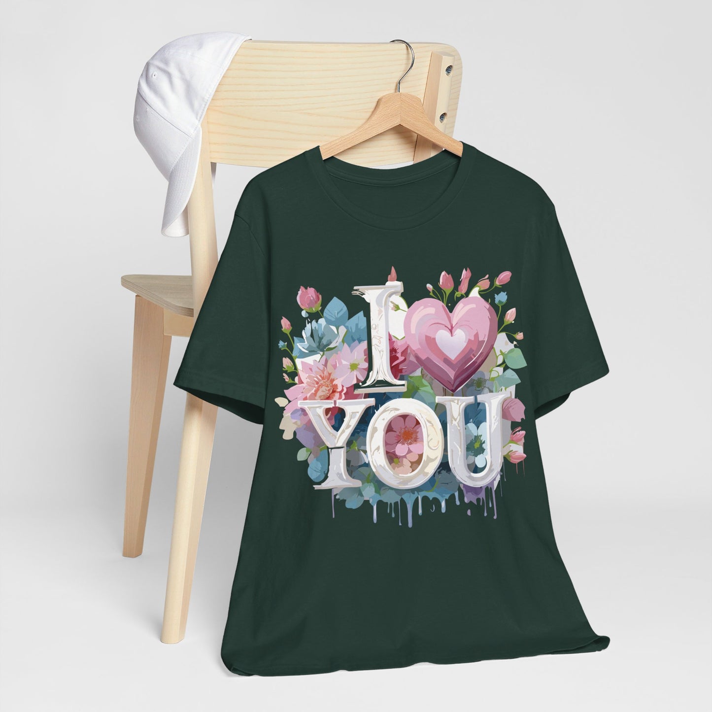 Natural Cotton Tee Shirt - Love Story Collection Printify