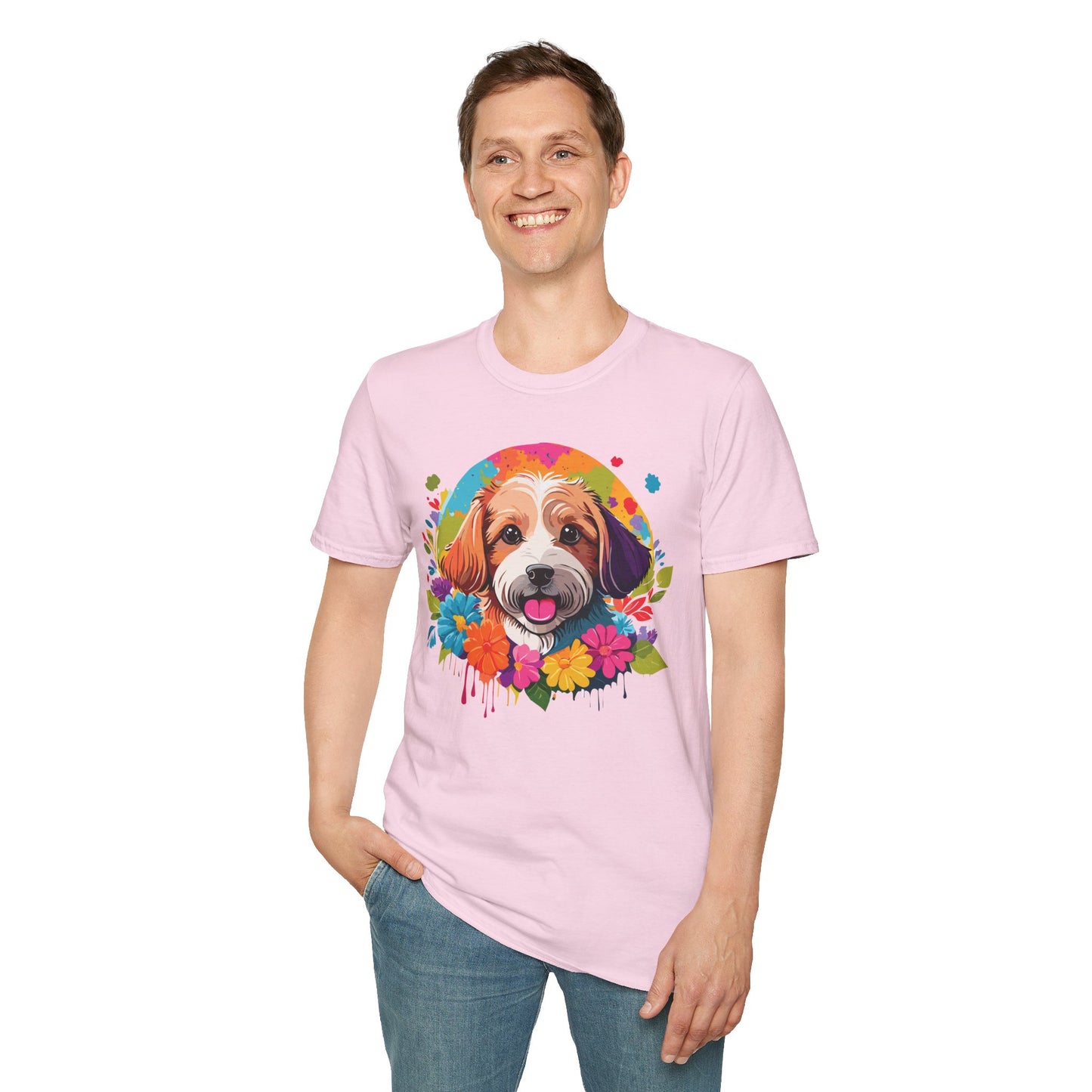 Dog Shirt, Shirt with Dog, Animal Tee, Shirt with Animals